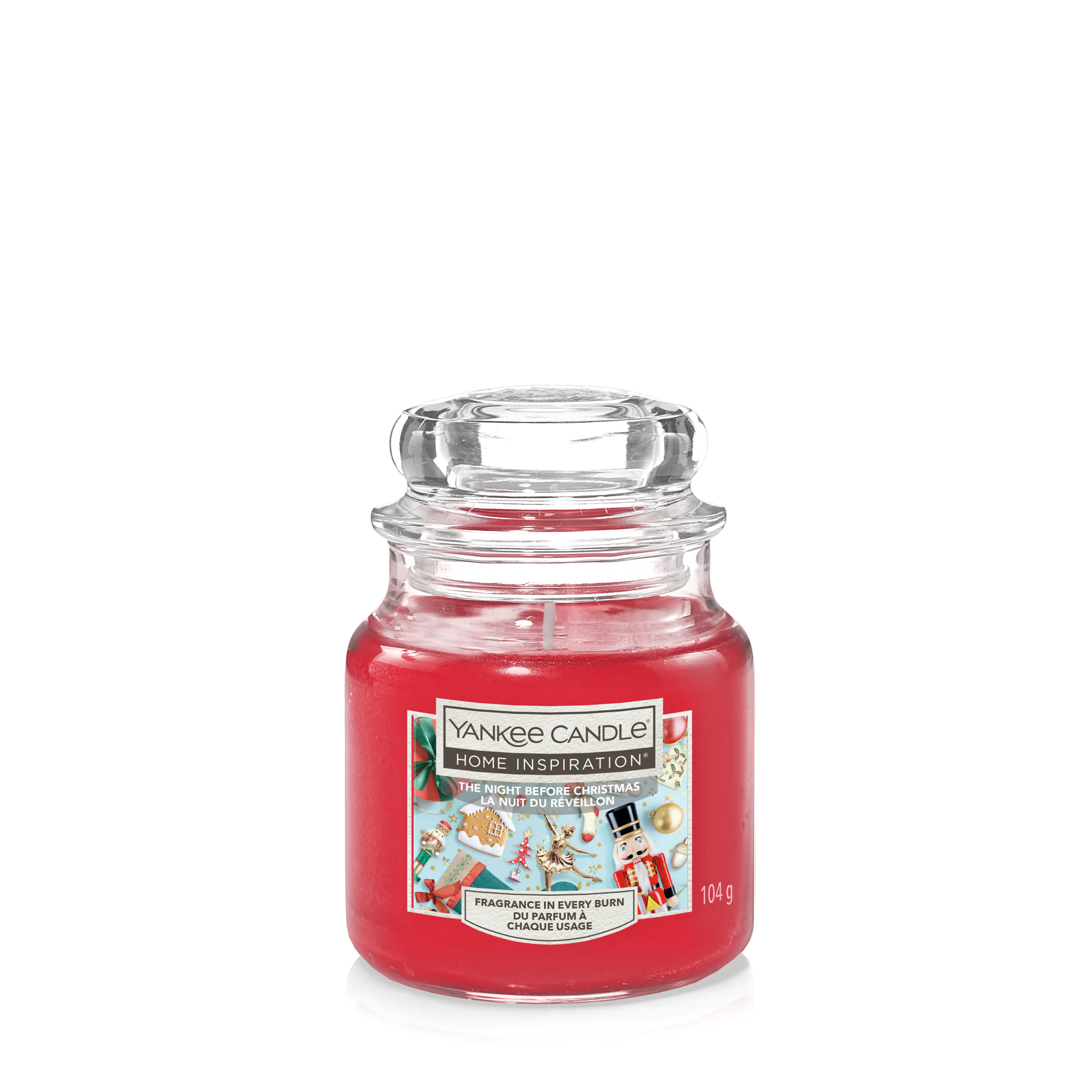 Yankee Candle Duftkerze Kleines Glas The Night Before Christmas 104 g rot Yankee Candle Duftkerze Kleines Glas The Night Before Christmas 104 g rot