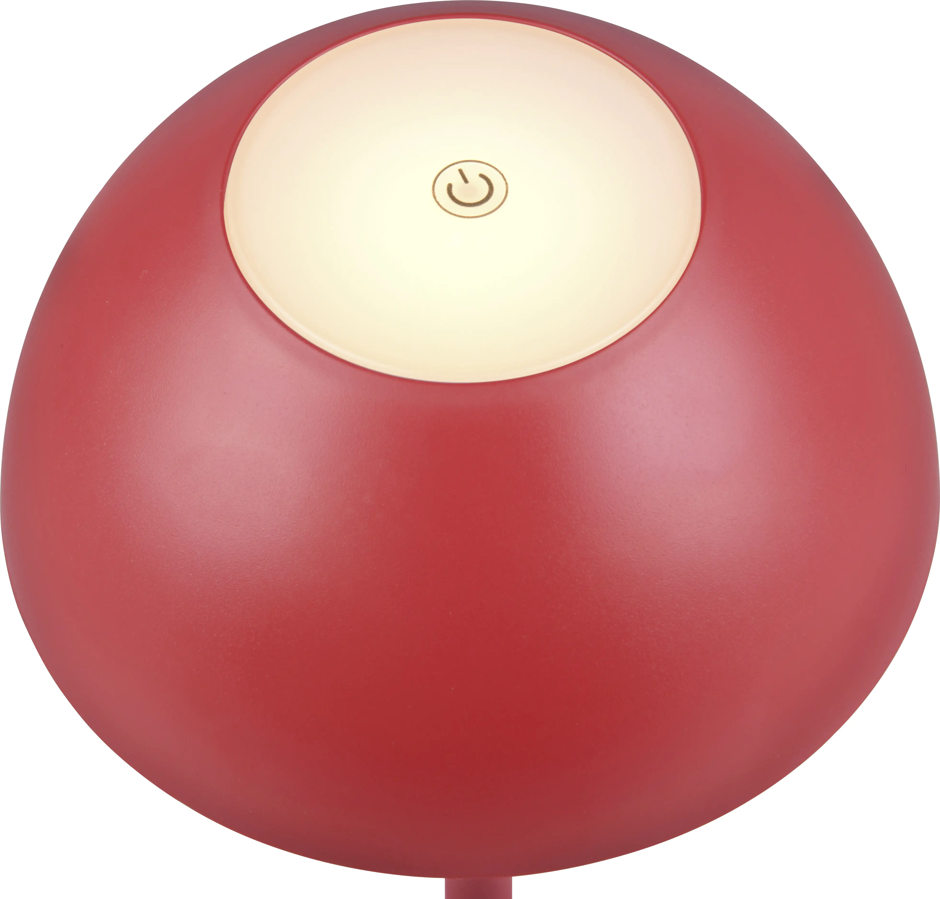 Reality Leuchten LED Akku-Tischleuchte Ricardo rot 30 cm warmweiß Reality Leuchten LED Akku-Tischleuchte Ricardo rot 30 cm warmweiß