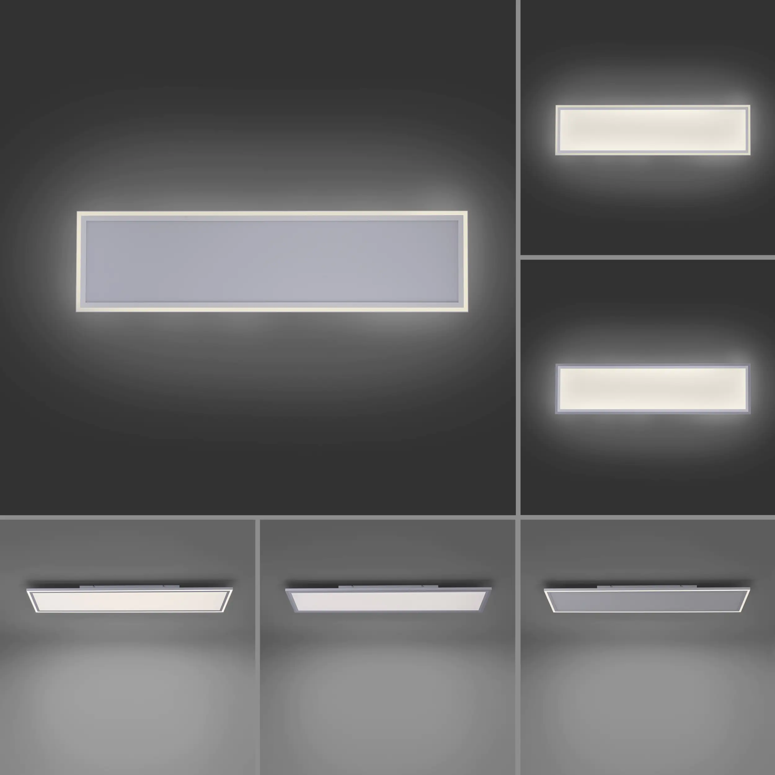 Leuchten Direkt LED Panel Edging weiß 121,4 x 31,4 cm dimmbar kaufen |  Globus Baumarkt