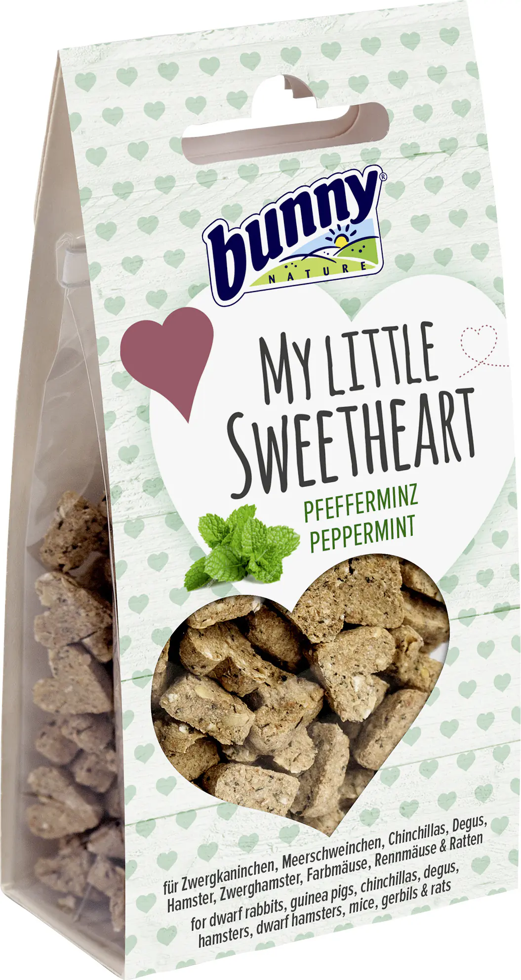 Bunny Nature My little Sweetheart Pfefferminz Nagersnack 30 g