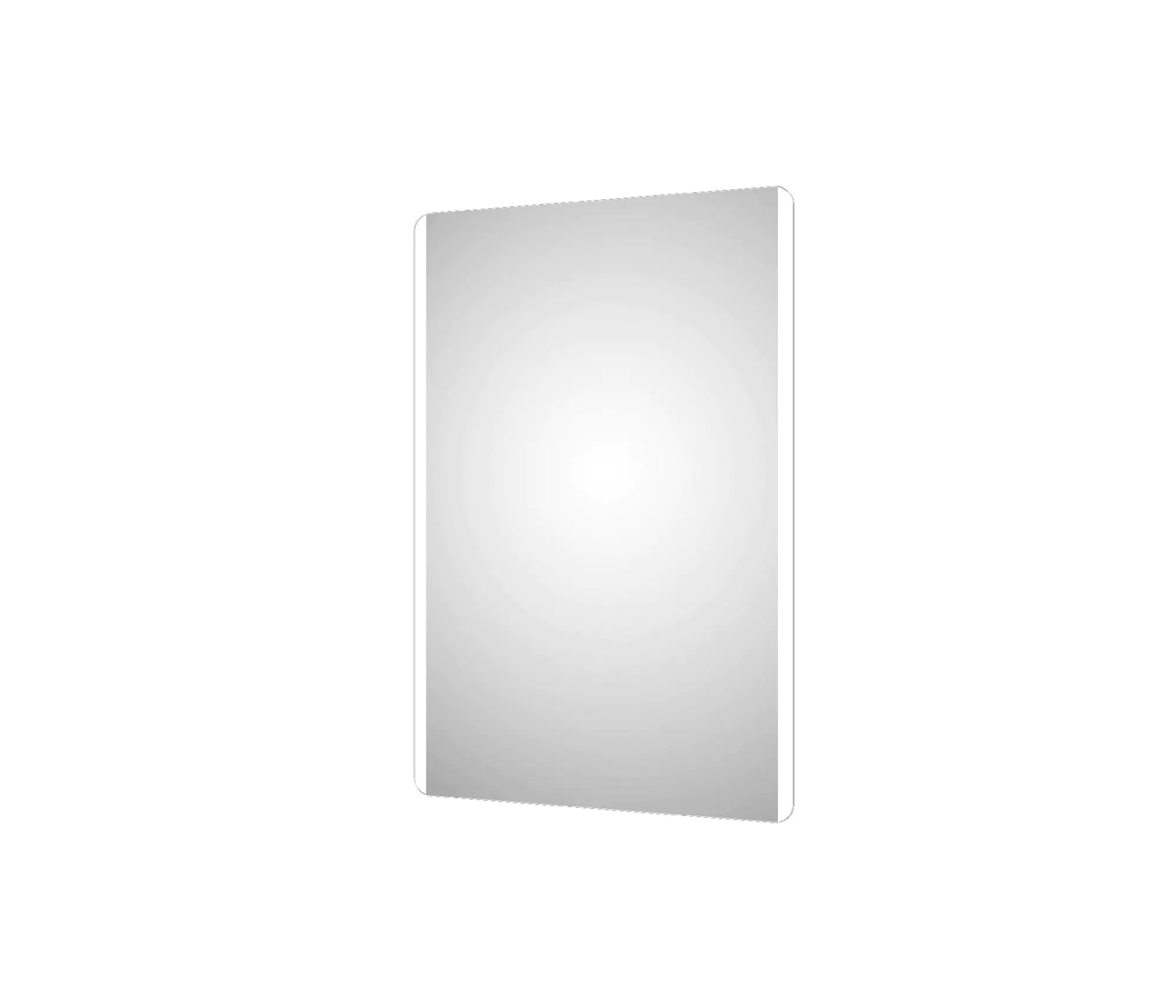 DSK LED Lichtspiegel Silver Chic 120 x 70 cm
