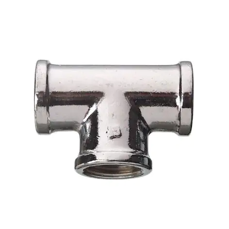 Cornat T-Stück messing verchromt 3/8" Innengewinde