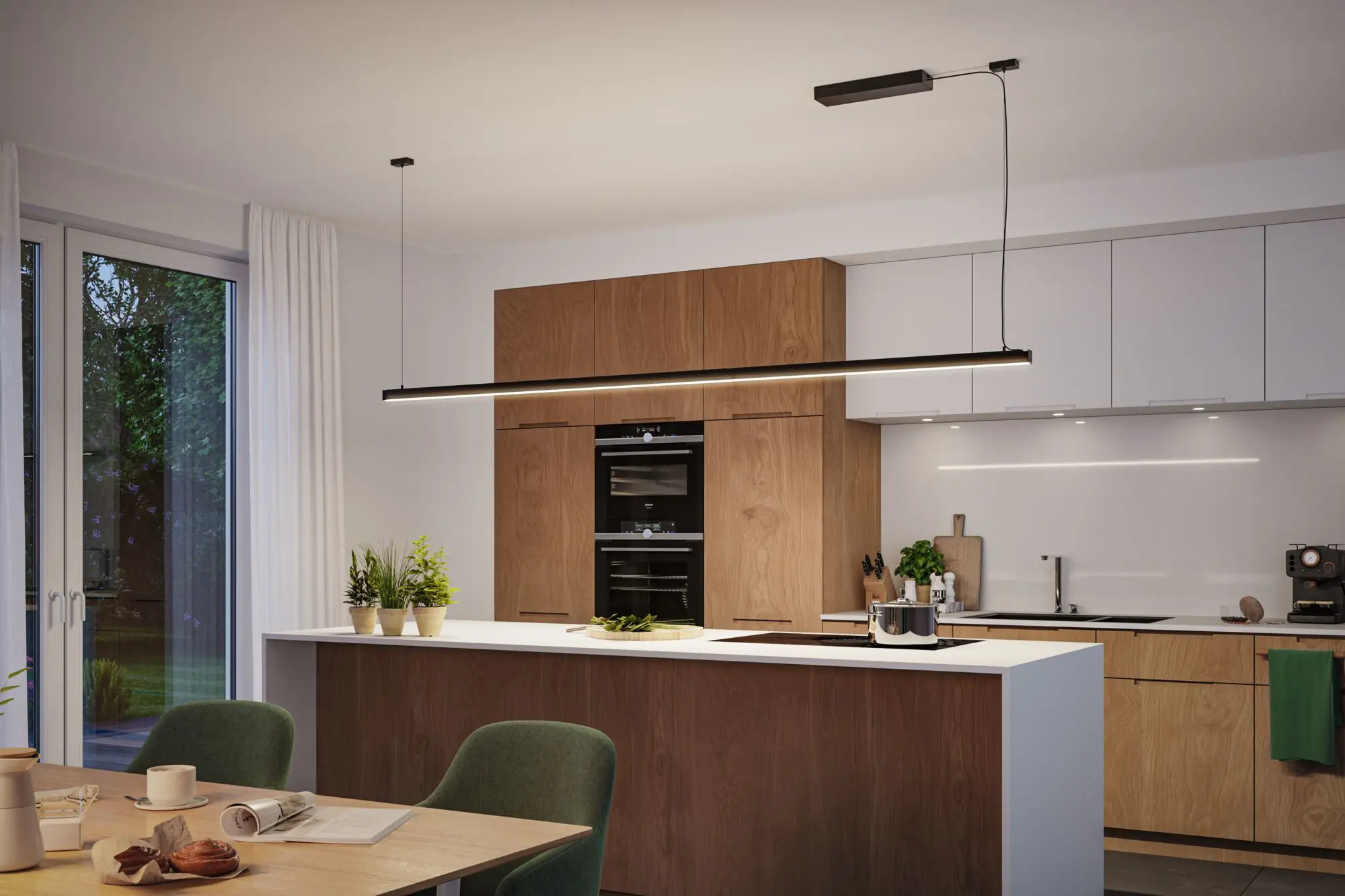Paulmann Lichtleiste Linion 150 cm 25,5W Kunststoff schwarz Paulmann Lichtleiste Linion 150 cm 25,5W Kunststoff schwarz