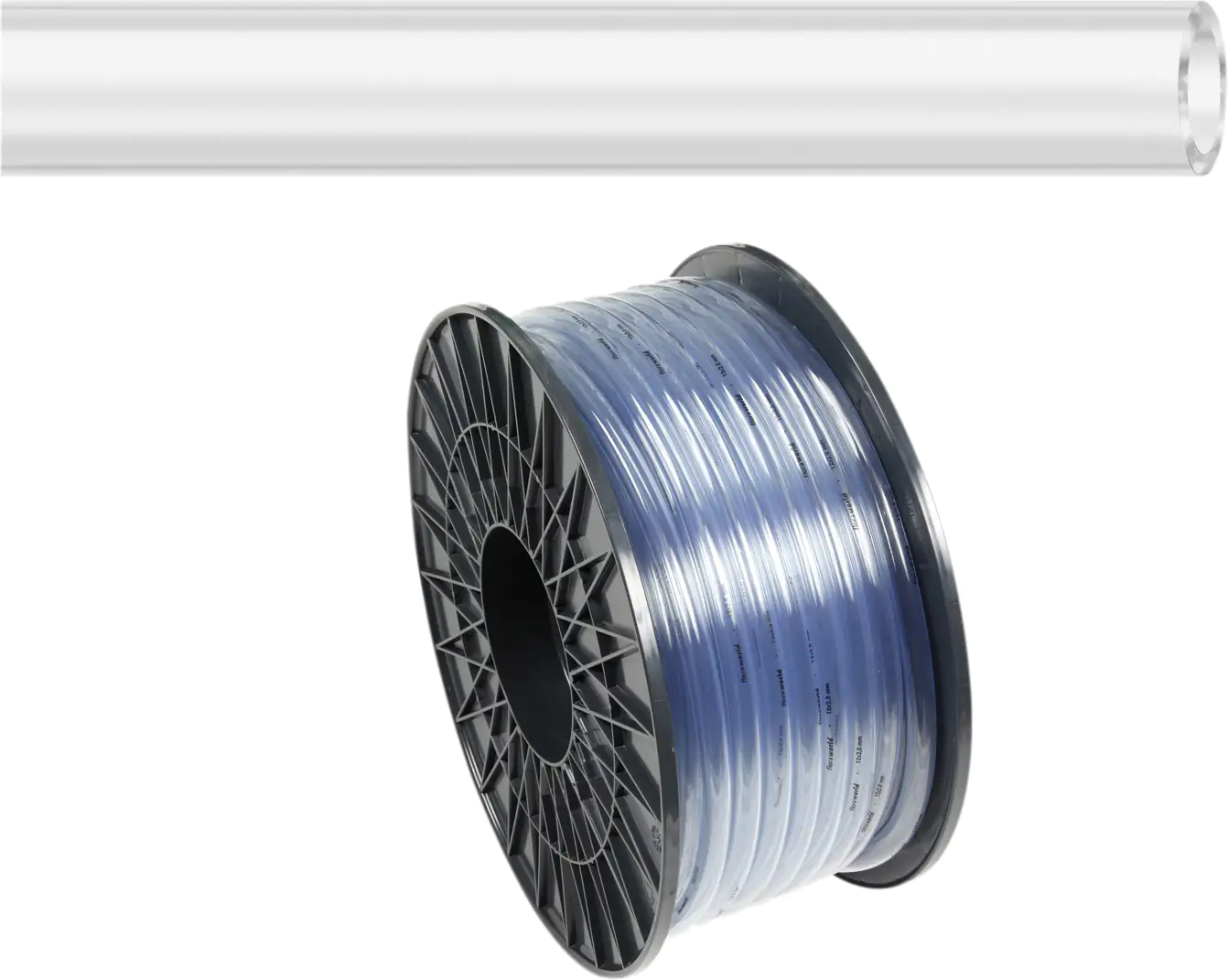 Weich-PVC-Schlauch transparent Ø 8 mm, Wandstärke 1,5 mm