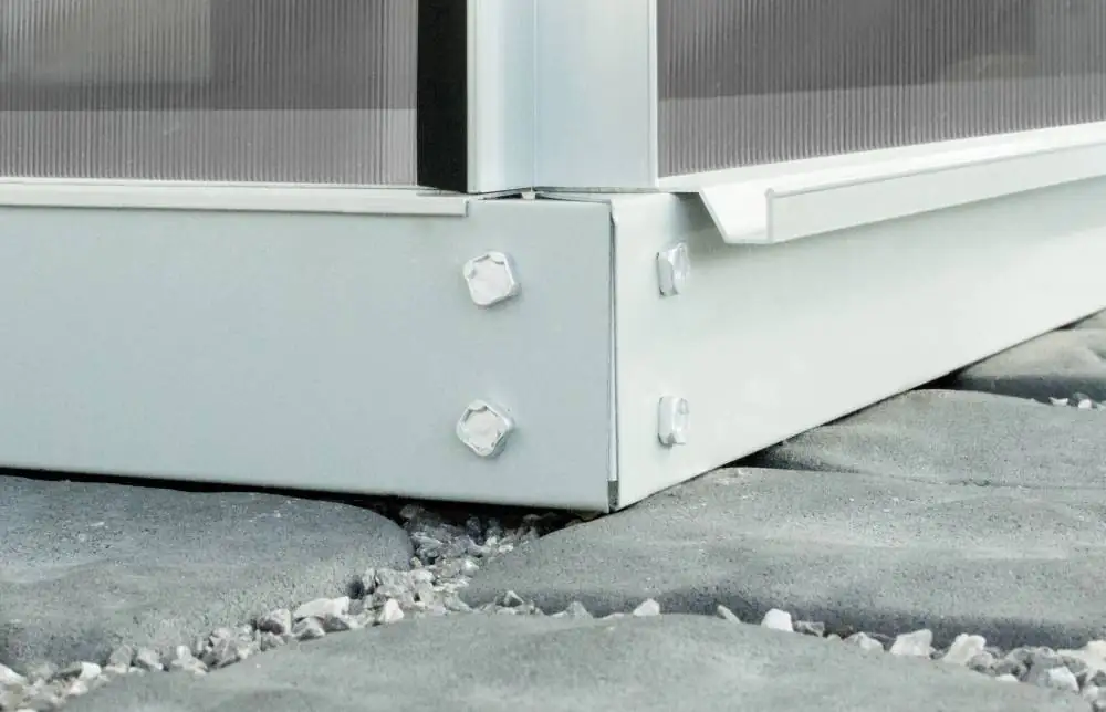 Vitavia Fundamentrahmen 9900 254 x 379 cm aluminium 6 cm hoch