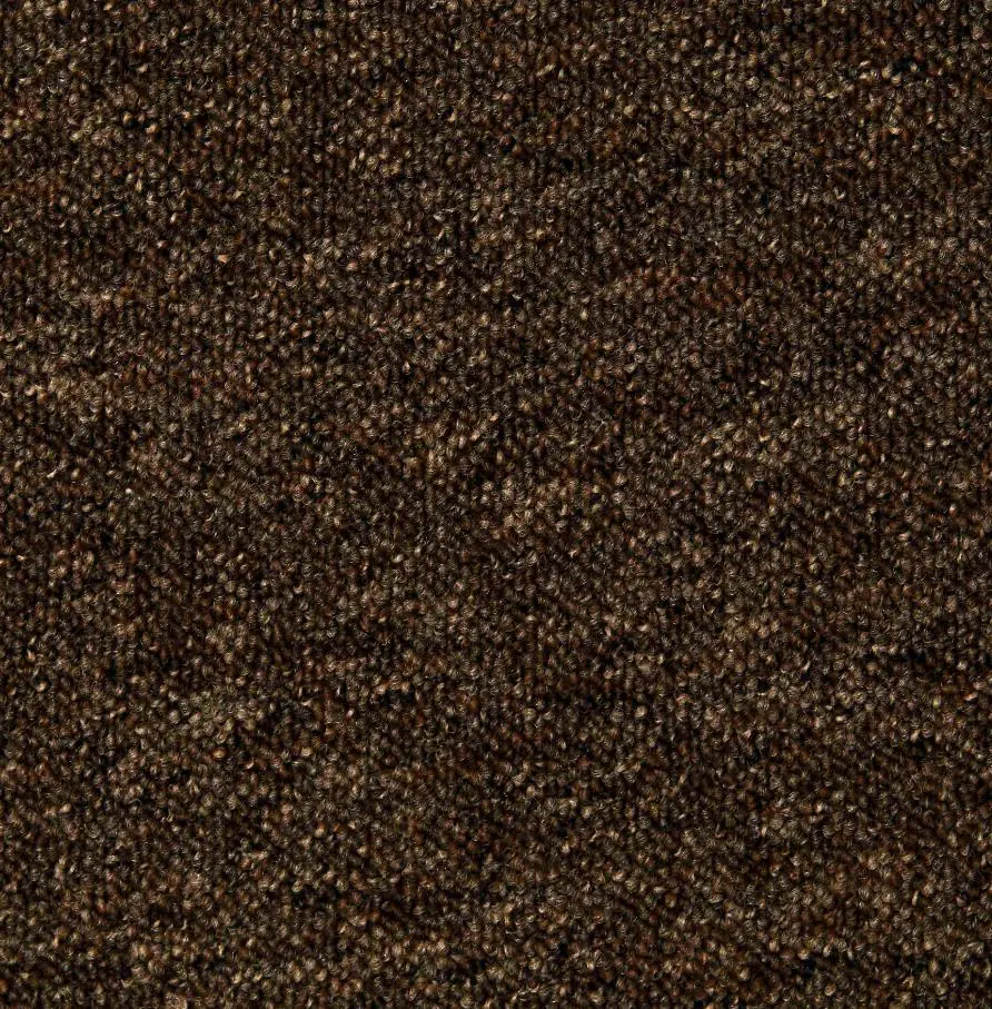 Teppichboden David braun 4 m breit (Meterware)