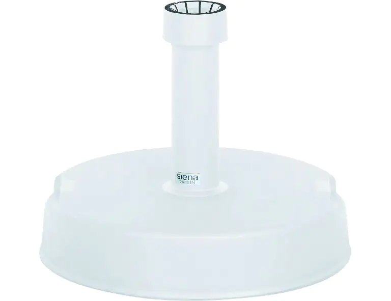 Siena Garden Betonständer rund 30 kg, weiß Siena Garden Betonständer rund 30 kg, weiß