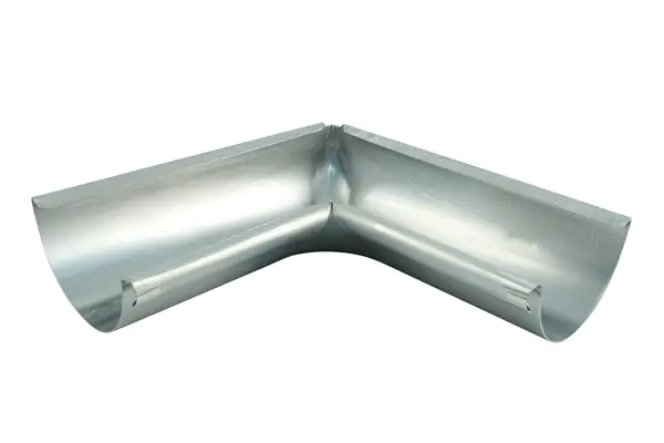Marley Rinnenwinkel NW 150 mm, Innenecke, 90°, halbrund, titan-zink