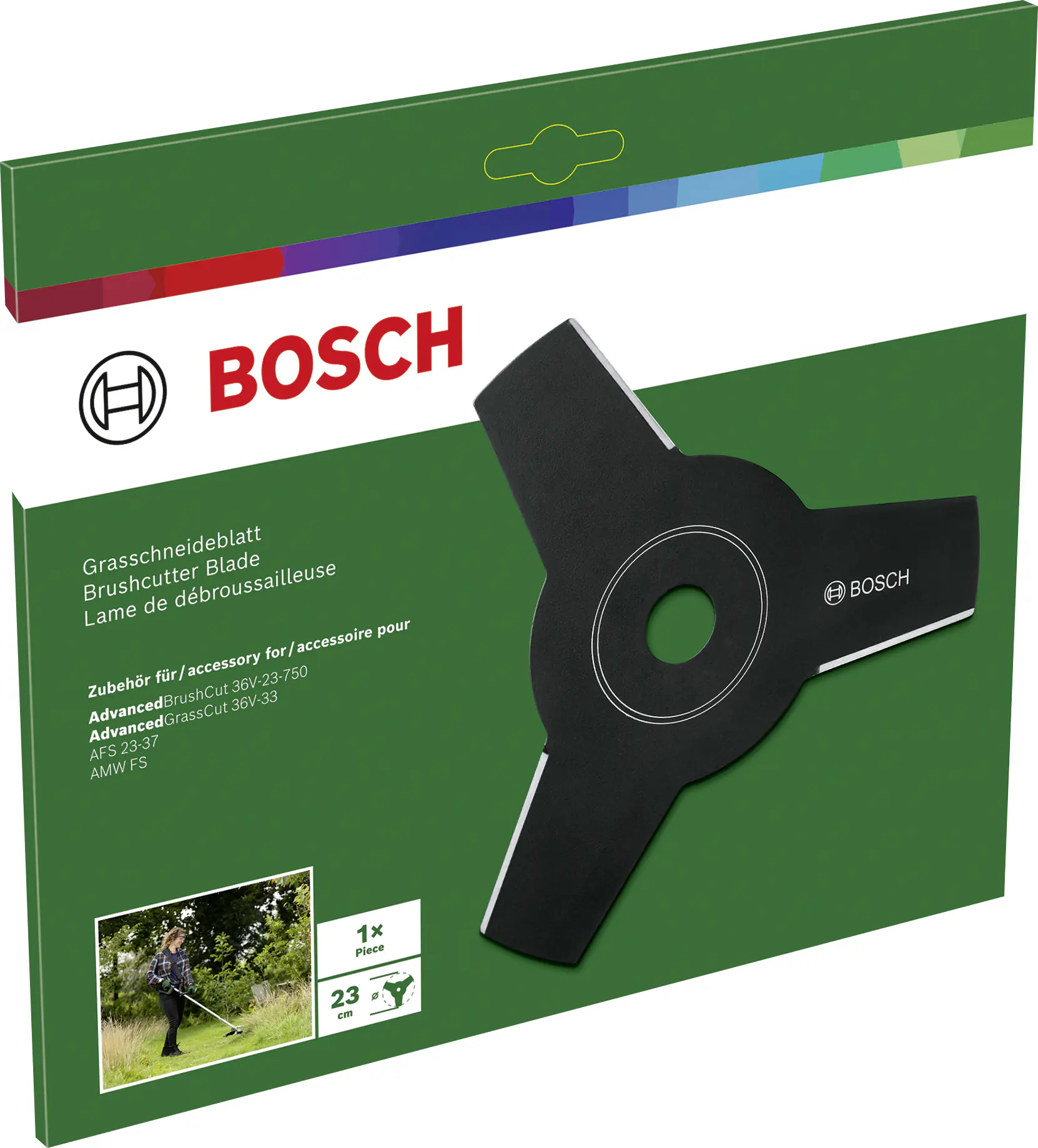 Bosch Ersatzmessersatz für Freischneider AdvancedGrassCut & AdvancedBrushCut