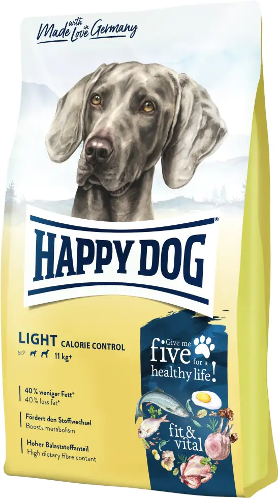 HappyDog Hundefutter Fit & Vital Light Calorie Control 1 kg HappyDog Hundefutter Fit & Vital Light Calorie Control 1 kg