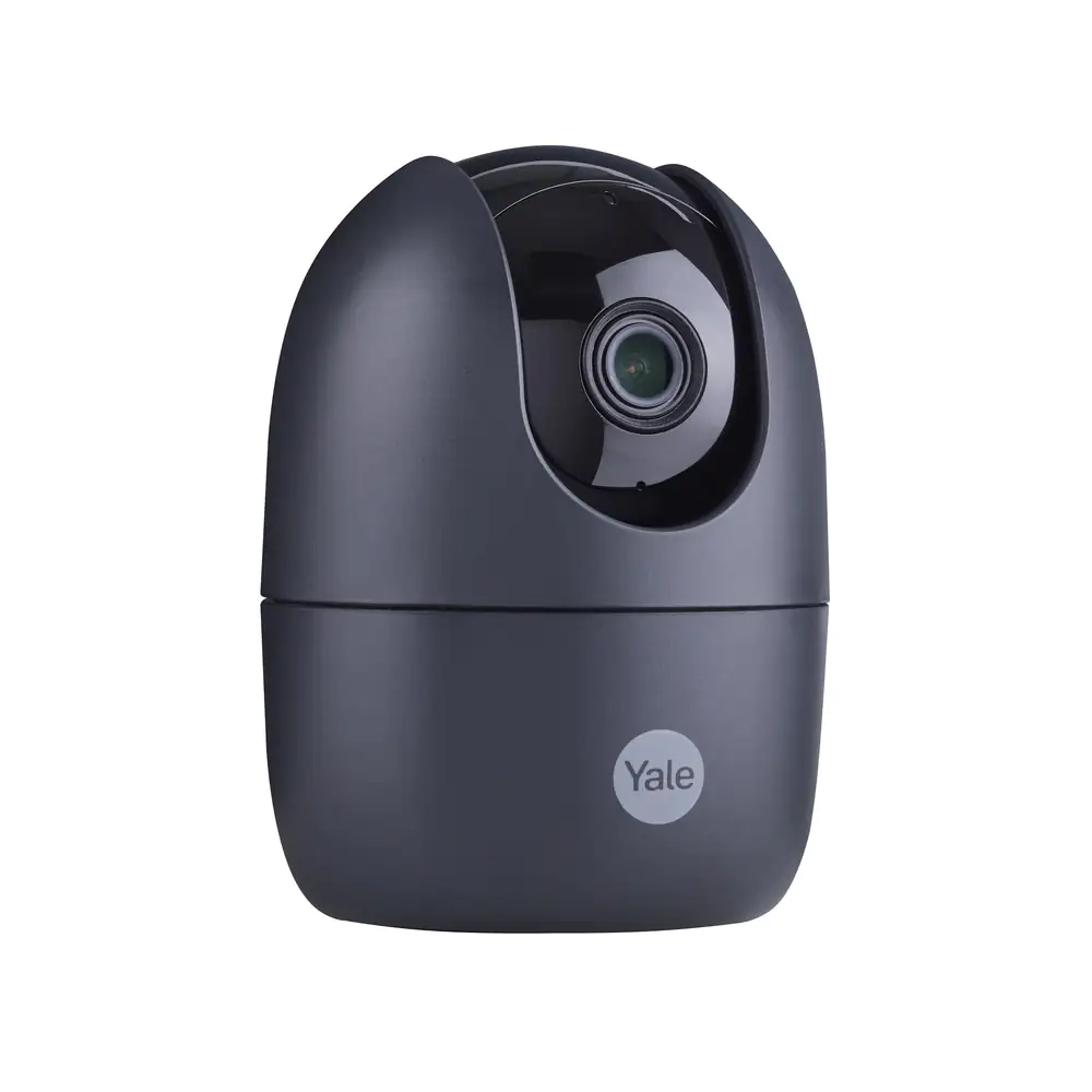 Yale WiFi Innenkamera Full HD Schwenk- und Neigefunktion schwarz