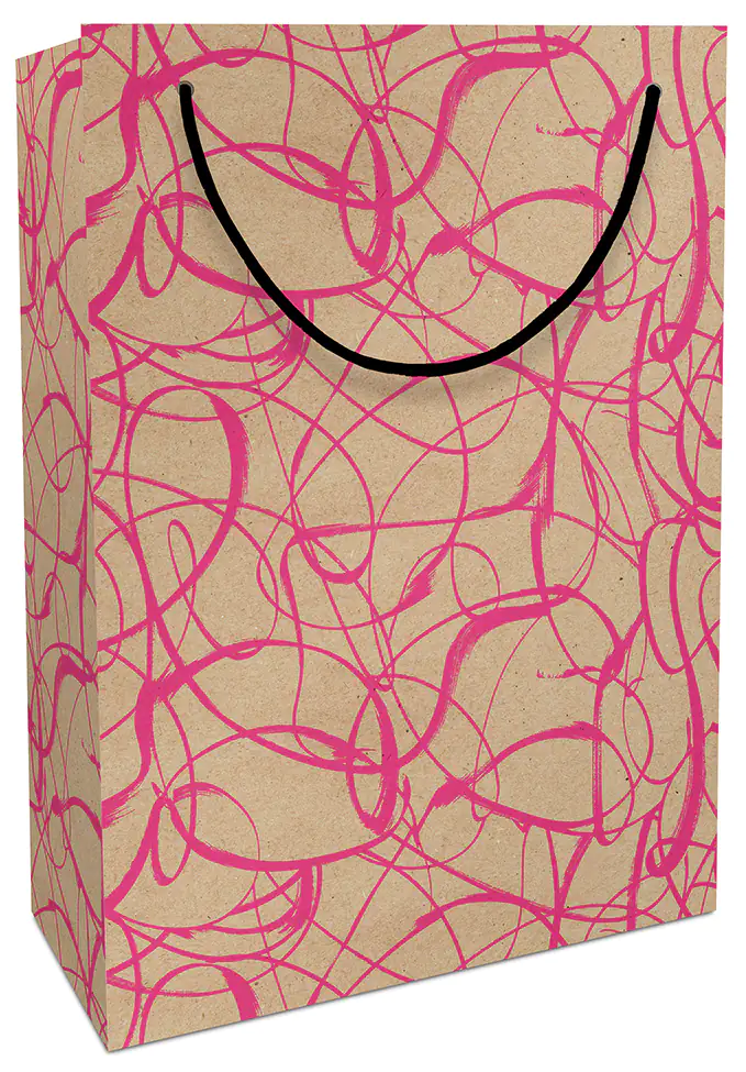 Braun & Company Geschenktasche Modern pink 23 x 33 x 11 cm