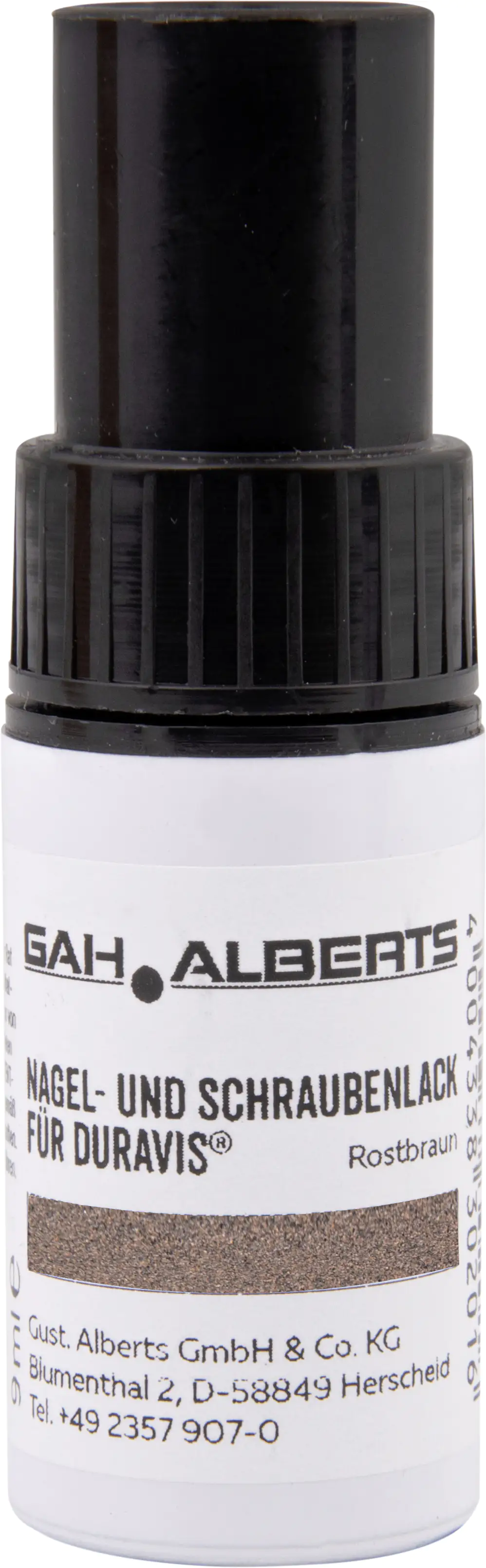 Alberts Duravis Nagel u. Schrauben Lack rostbraun 9 ml