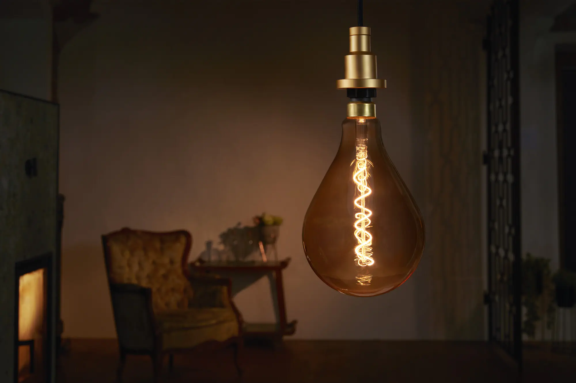 Osram LED Leuchtmittel Vintage 1906 E27 4W warmweiß, amber
