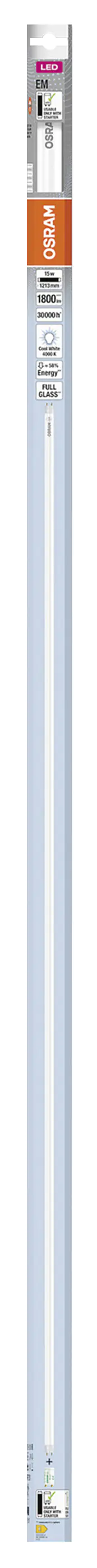 Osram LED Röhre T8 1,2 m G13 15 W neutralweiß