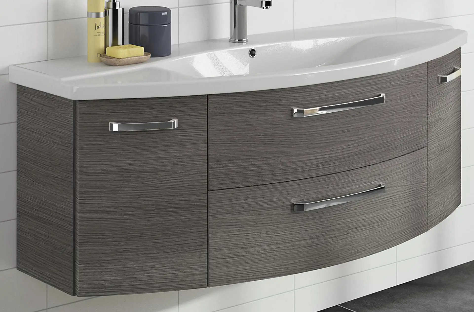Pelipal Waschtischunterschrank Fokus 4010 graphit struktur