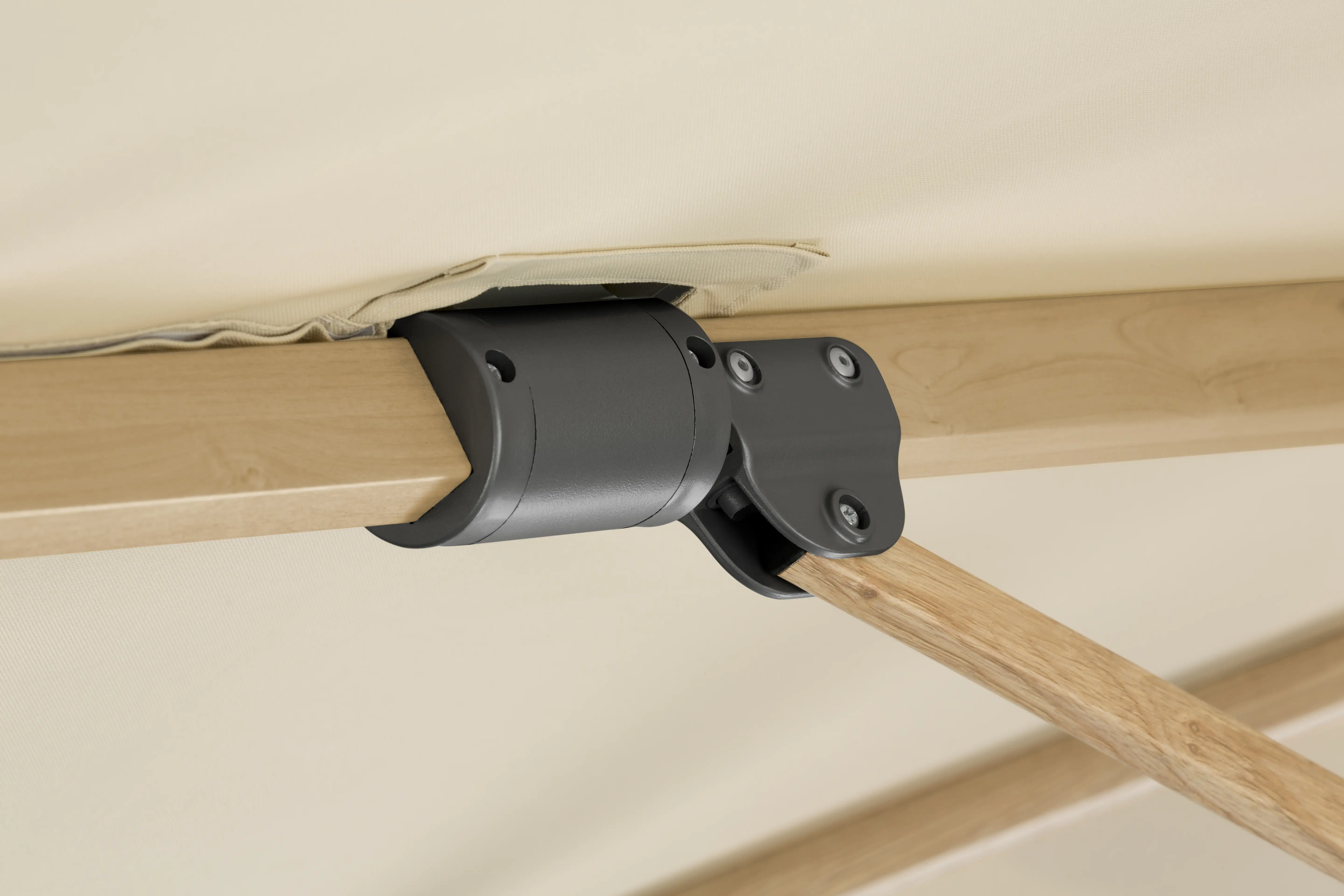 4000570729024_8 Schneider Ampelschirm Rhodos Twist Woody natur 300 x 300 cm