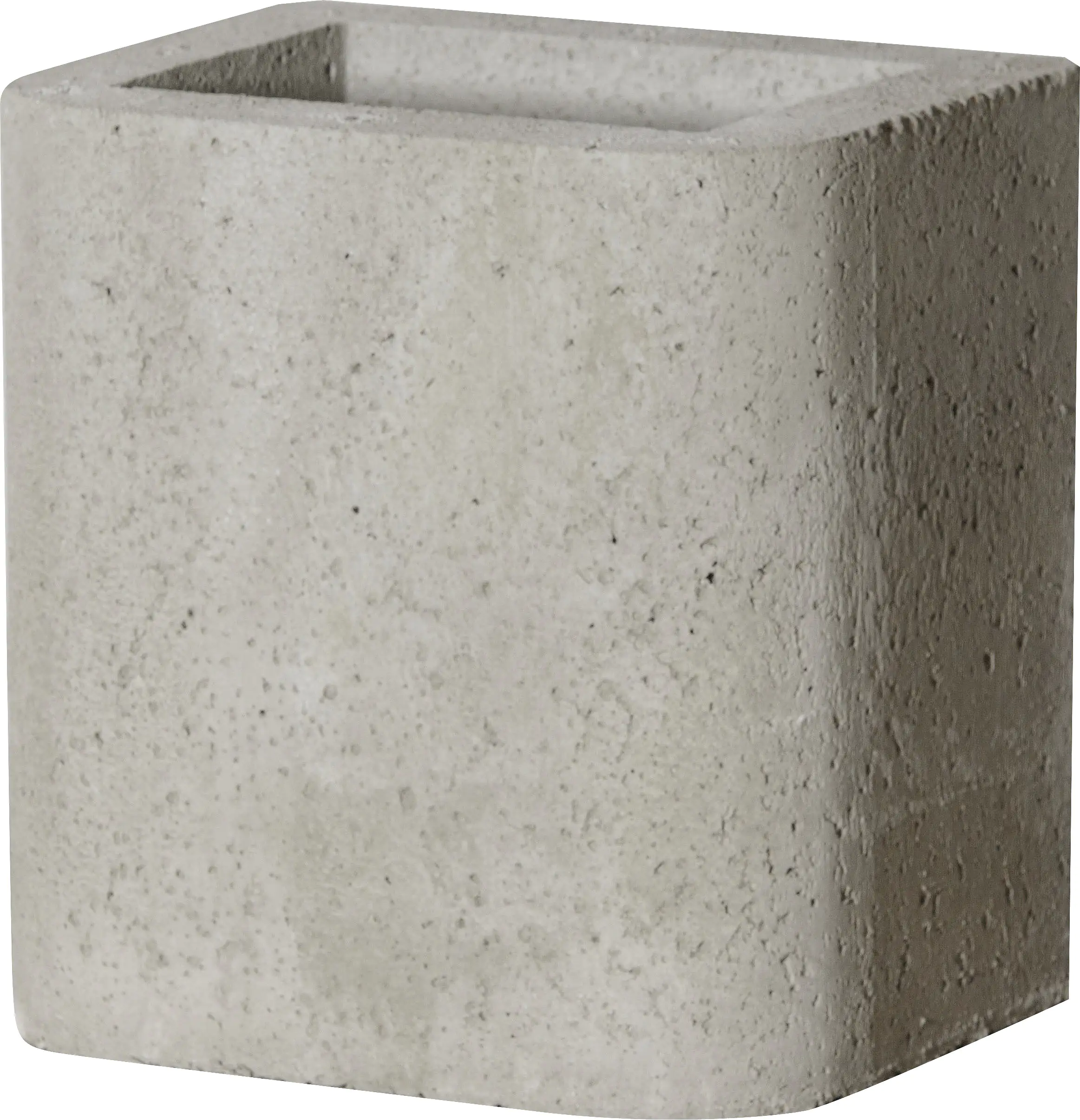 Buschbeck Schornsteinverlängerung grau, 32,5 x 26,5 x 34 cm