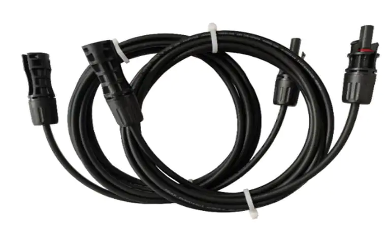 Sunlit Solarkabel mit Stecker 3 m 1 Paar Sunlit Solarkabel mit Stecker 3 m 1 Paar