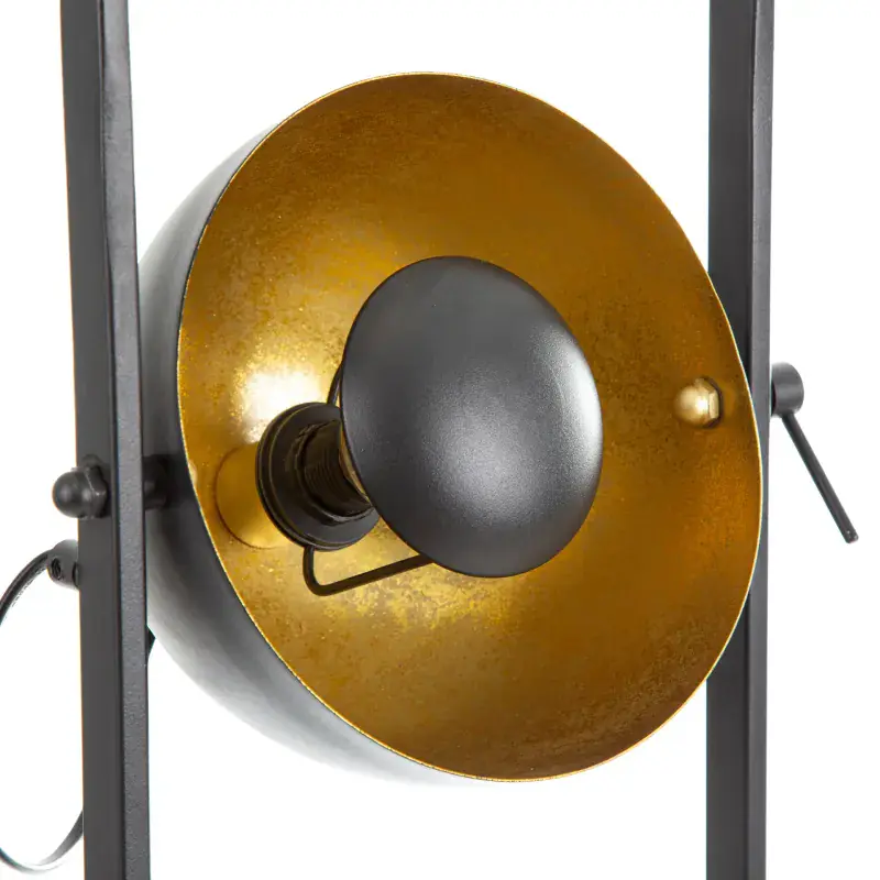 Globo Stehleuchte Ole 111,7 cm schwarz