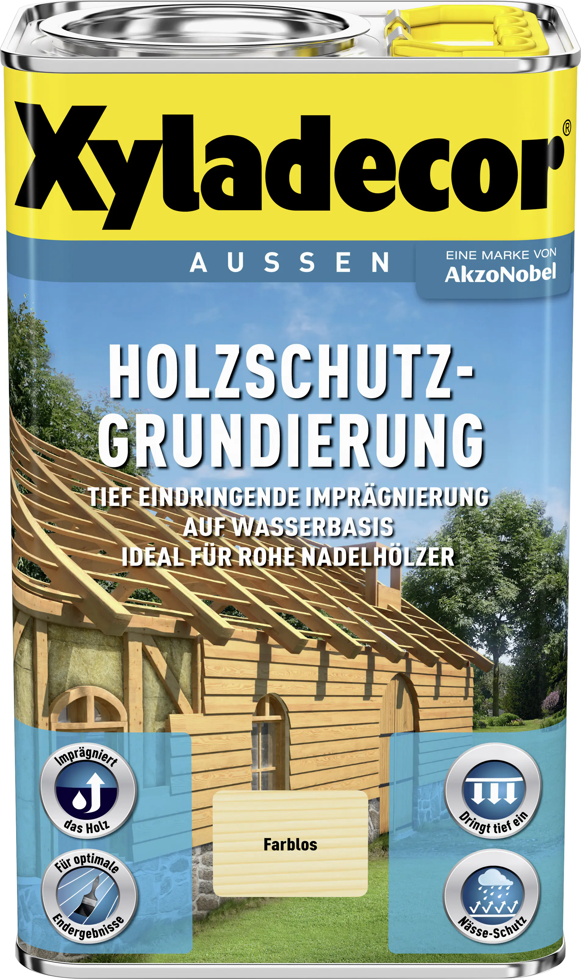 Xyladecor Holzschutz-Grundierung 2,5 L farblos