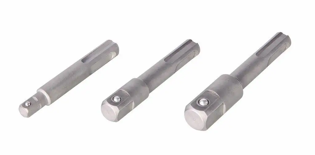 4006885879805 Wolfcraft Stecknuss-Adapter-Set 3-teilig SDS plus