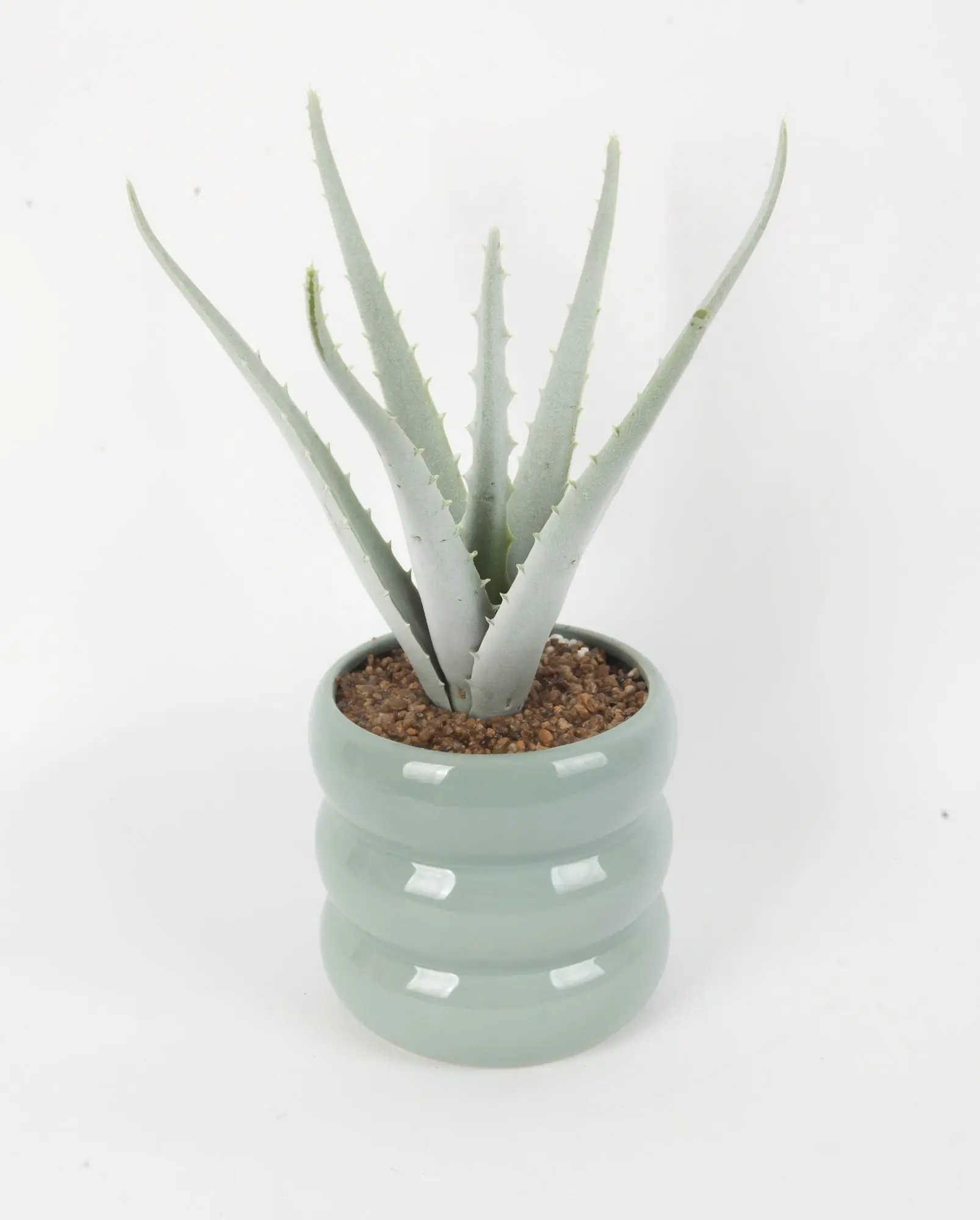TrendLine Kunstpflanze Aloe Ø 13 x 29 cm grün