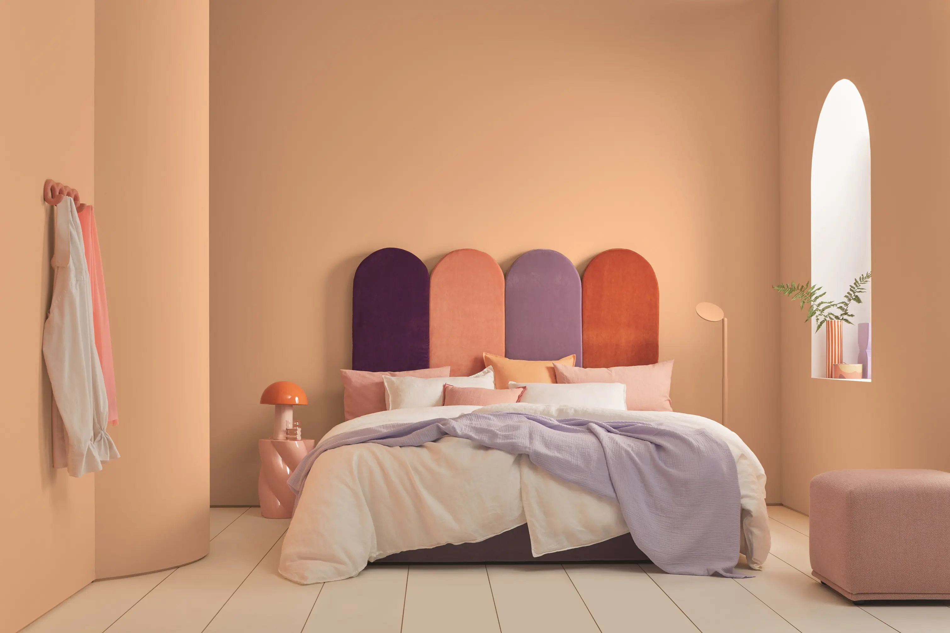 Alpina Wandfarbe Pantone matt peach fuzz 2,5 L