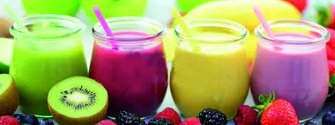 Deco-Glas Bild - Smoothies 80 x 30 cm Deco-Glas Bild - Smoothies 80 x 30 cm