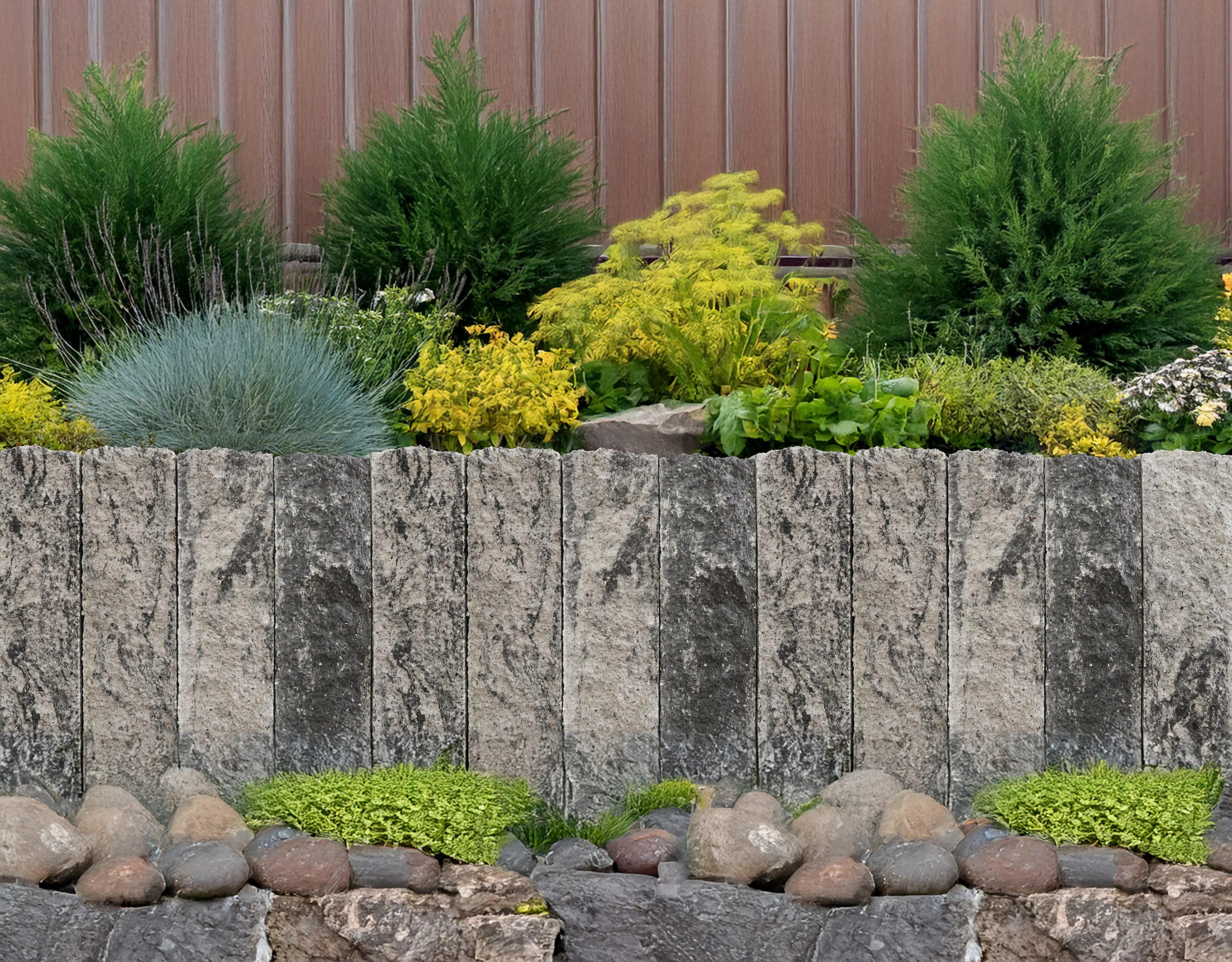 EHL Palisade Anzio Antik Light  50 x 18 x 15 cm grau-anthrazit