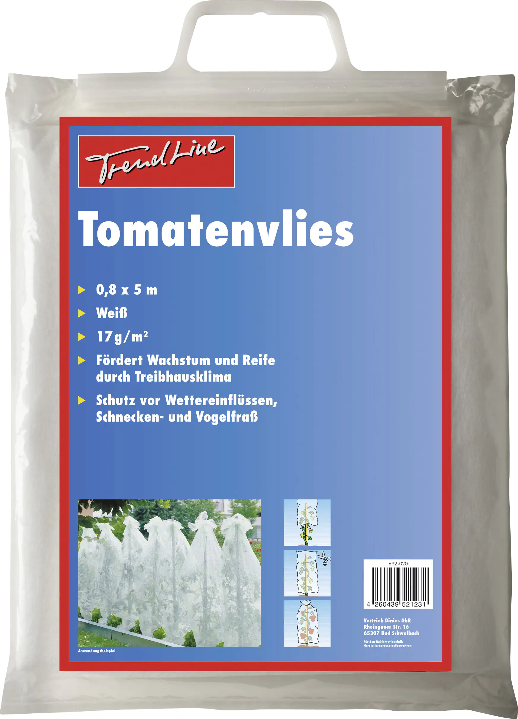 TrendLine Tomatenvlies 0,8 x 5 m