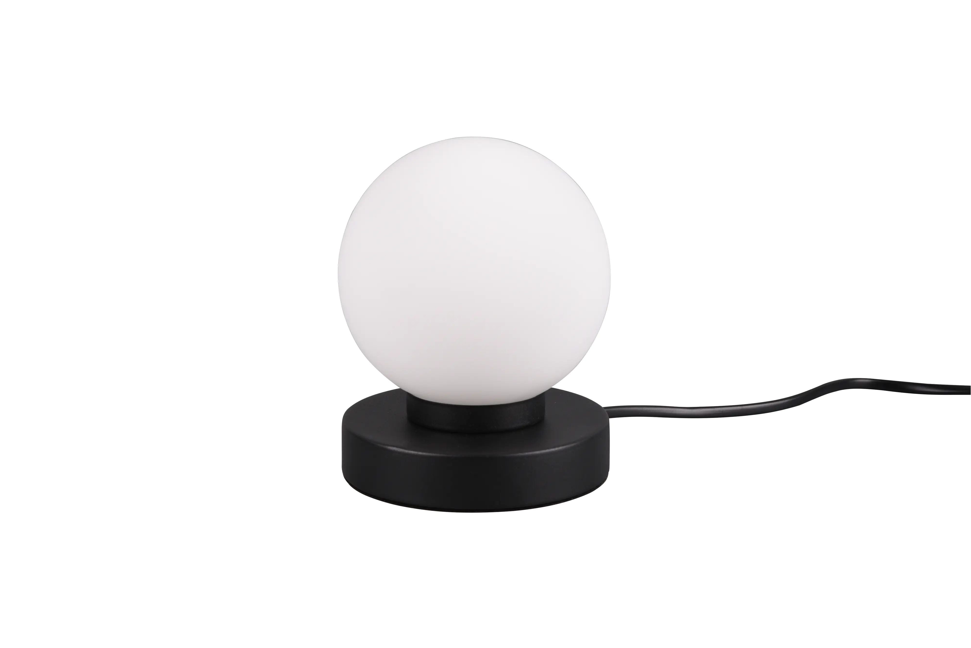 Trio Leuchten Tischleuchte Prinz II 1xE14, schwarz, weiß