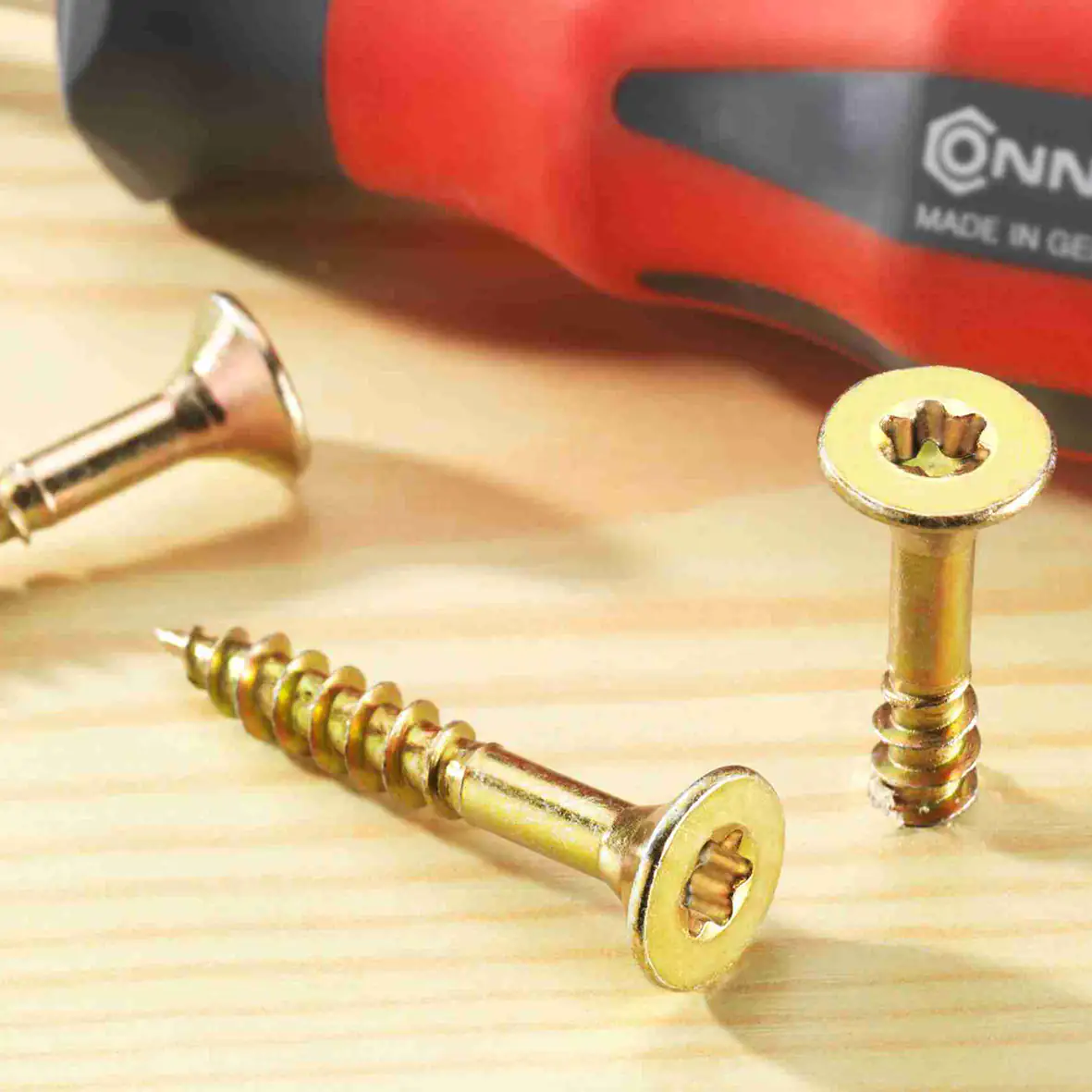 Connex Universalschrauben 6.0 x 100 mm TX 30 Senkkopf - 25 Stk. Connex Universalschrauben 6.0 x 100 mm TX 30 Senkkopf - 25 Stk.