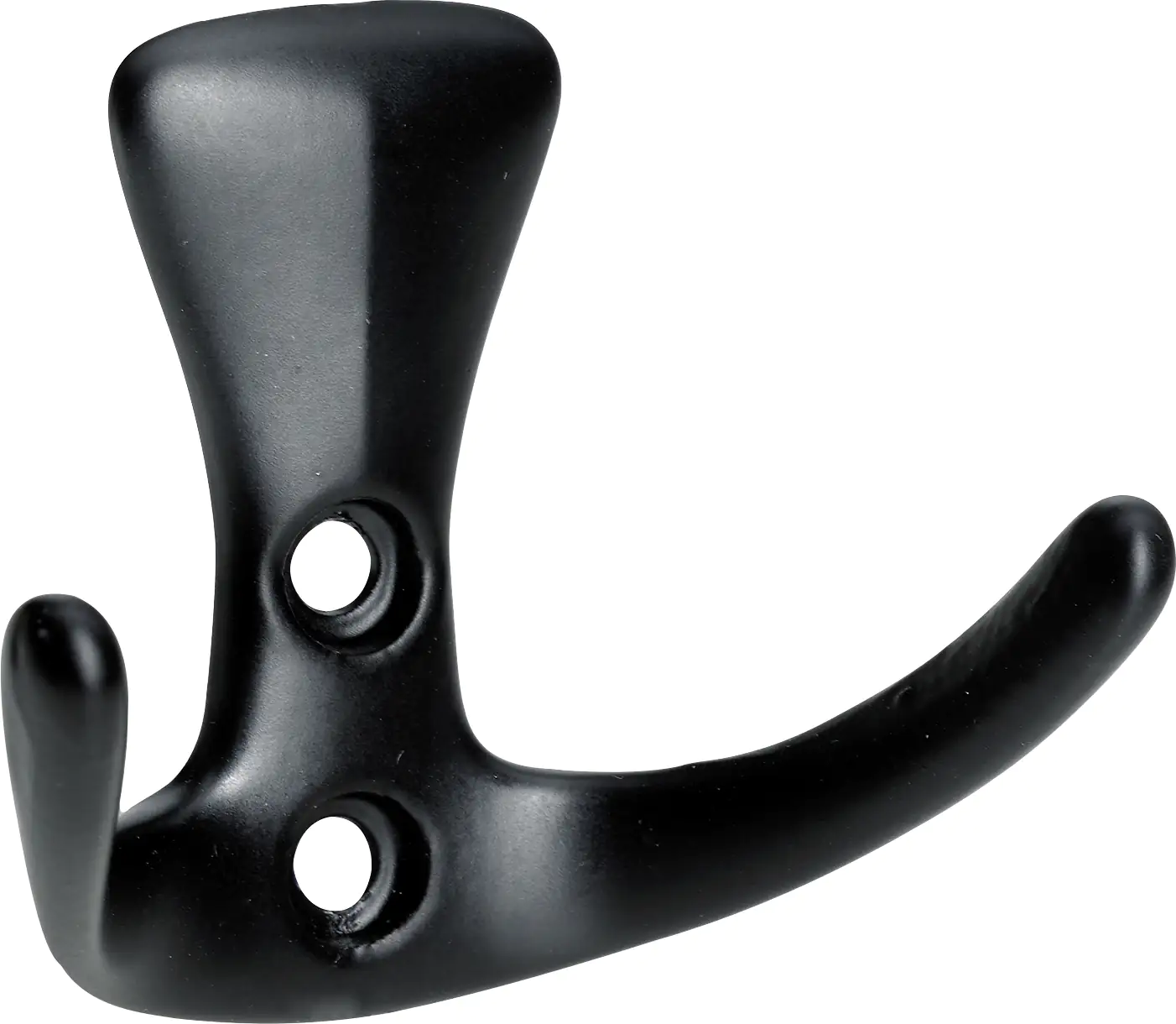 Hettich Mantelhaken 5,5 x 6,7 x 3,4 cm Zinkdruckguss schwarz - 1 Stück