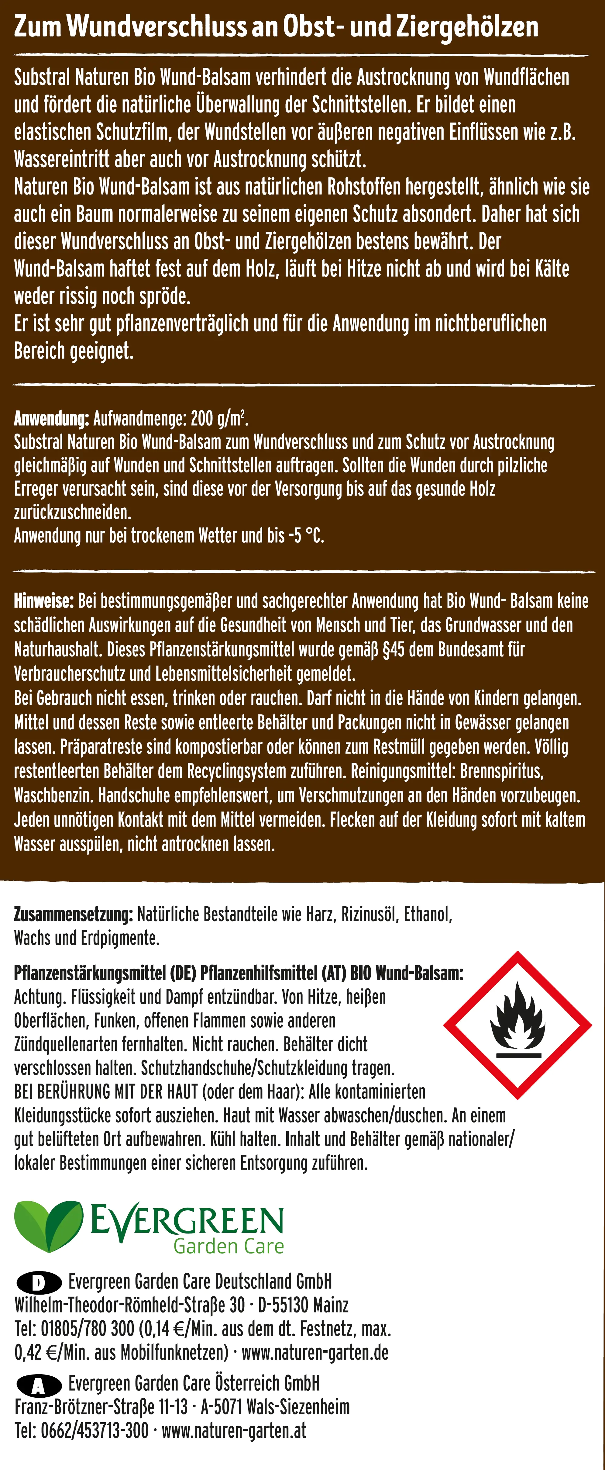 Naturen Bio Wundbalsam 350 g