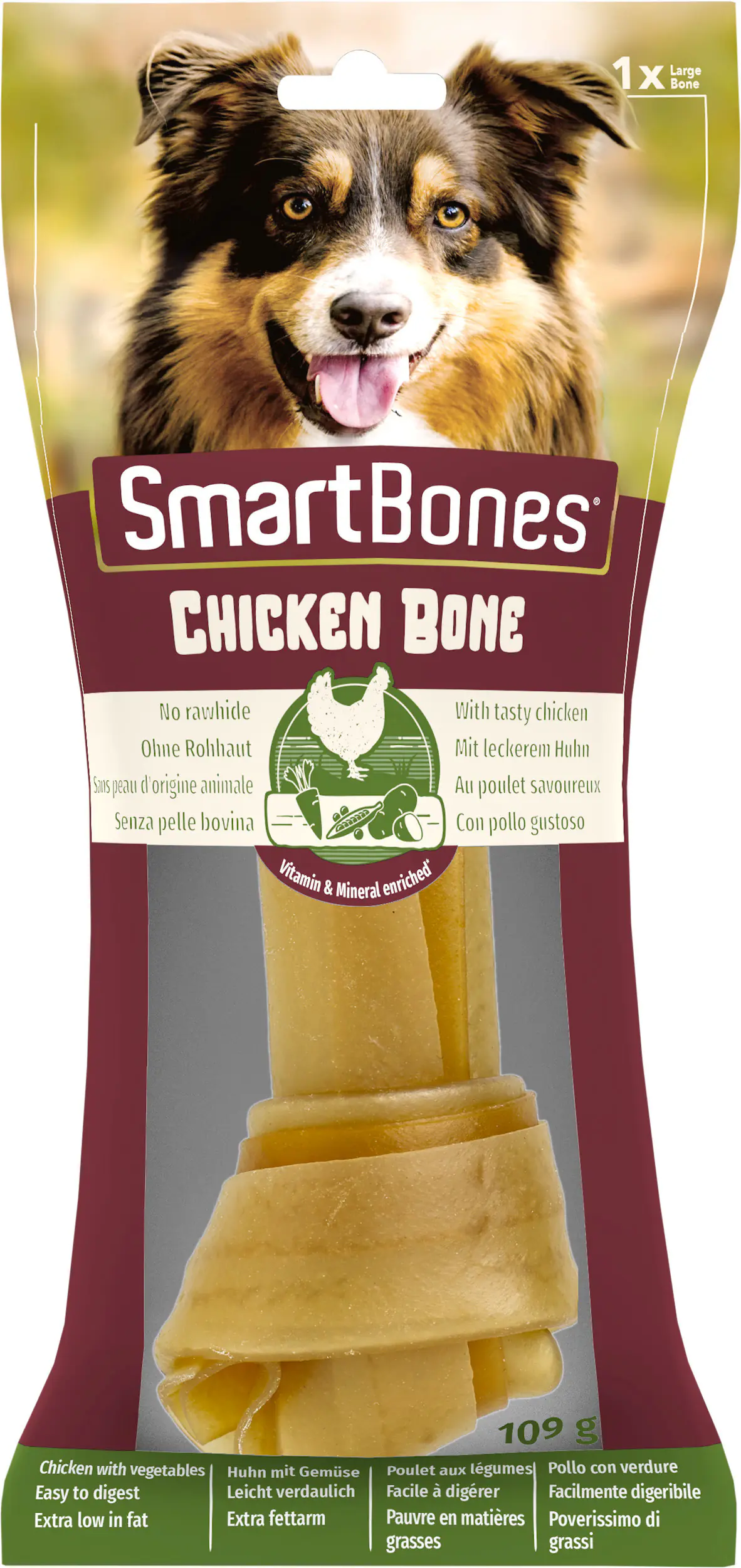 SmartBones Chicken Large Kauknochen 1 PC