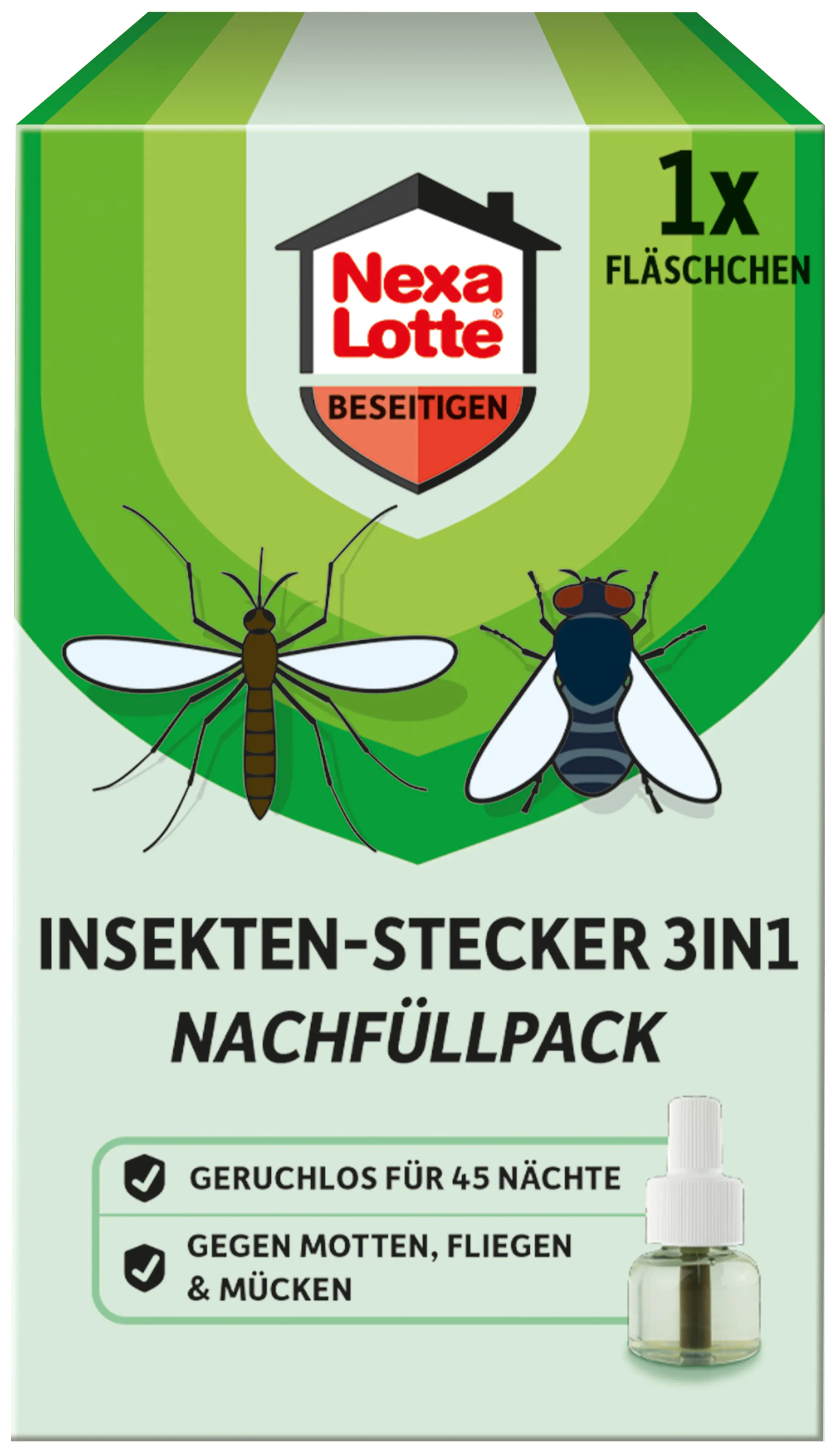 Nexa Lotte Insektenstecker 3in1 Nachfüllpack 35 ml