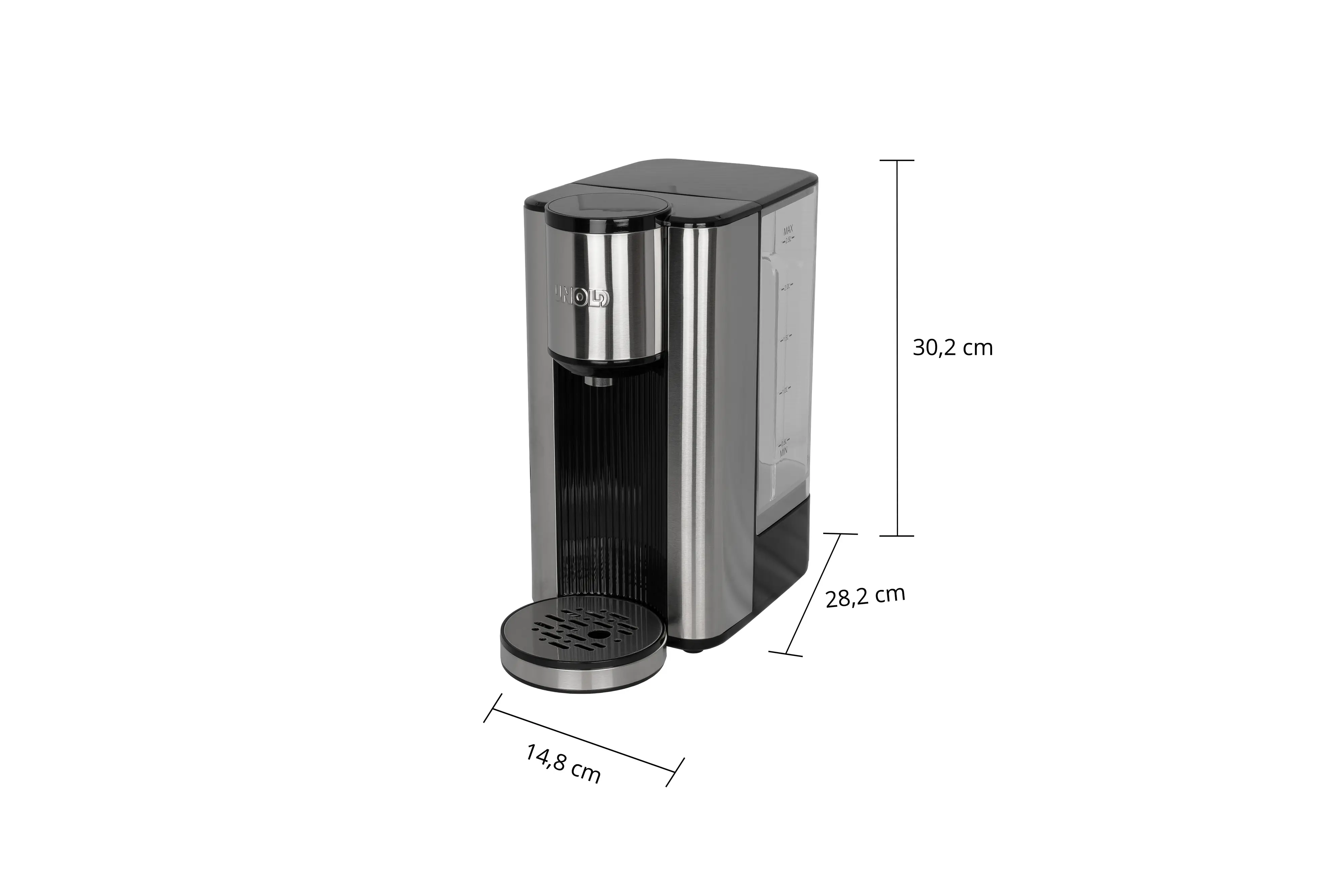 Unold Express Heißwasserbereiter Ava 2,5 L 2600 Watt schwarz