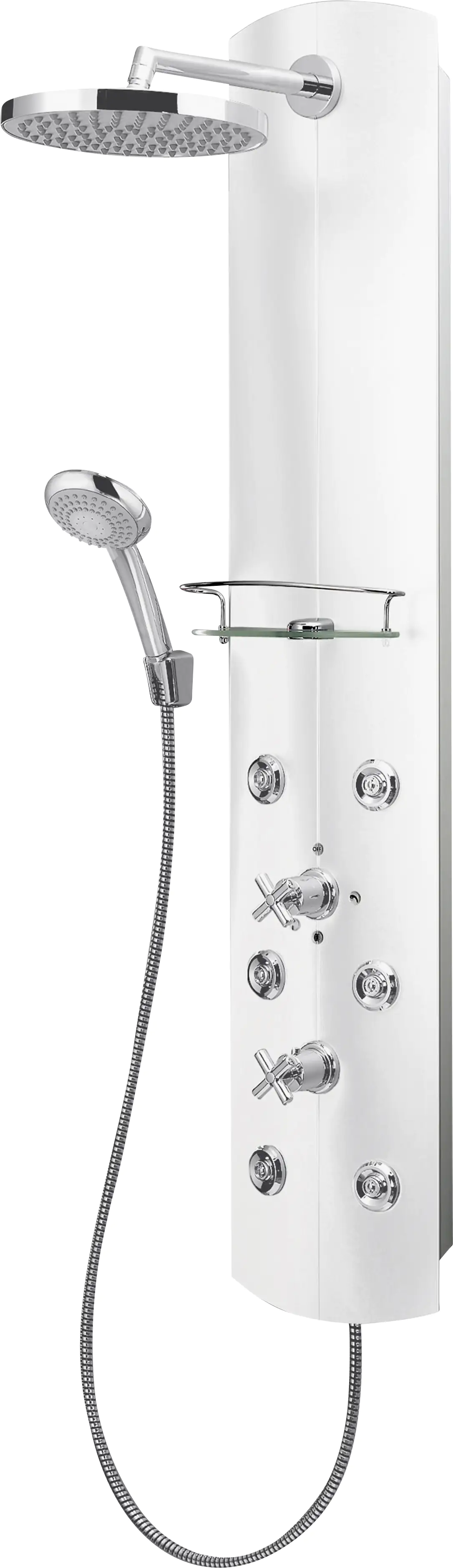 Schulte DuschMaster Classic Thermostat+Kopfbrause+Düsen