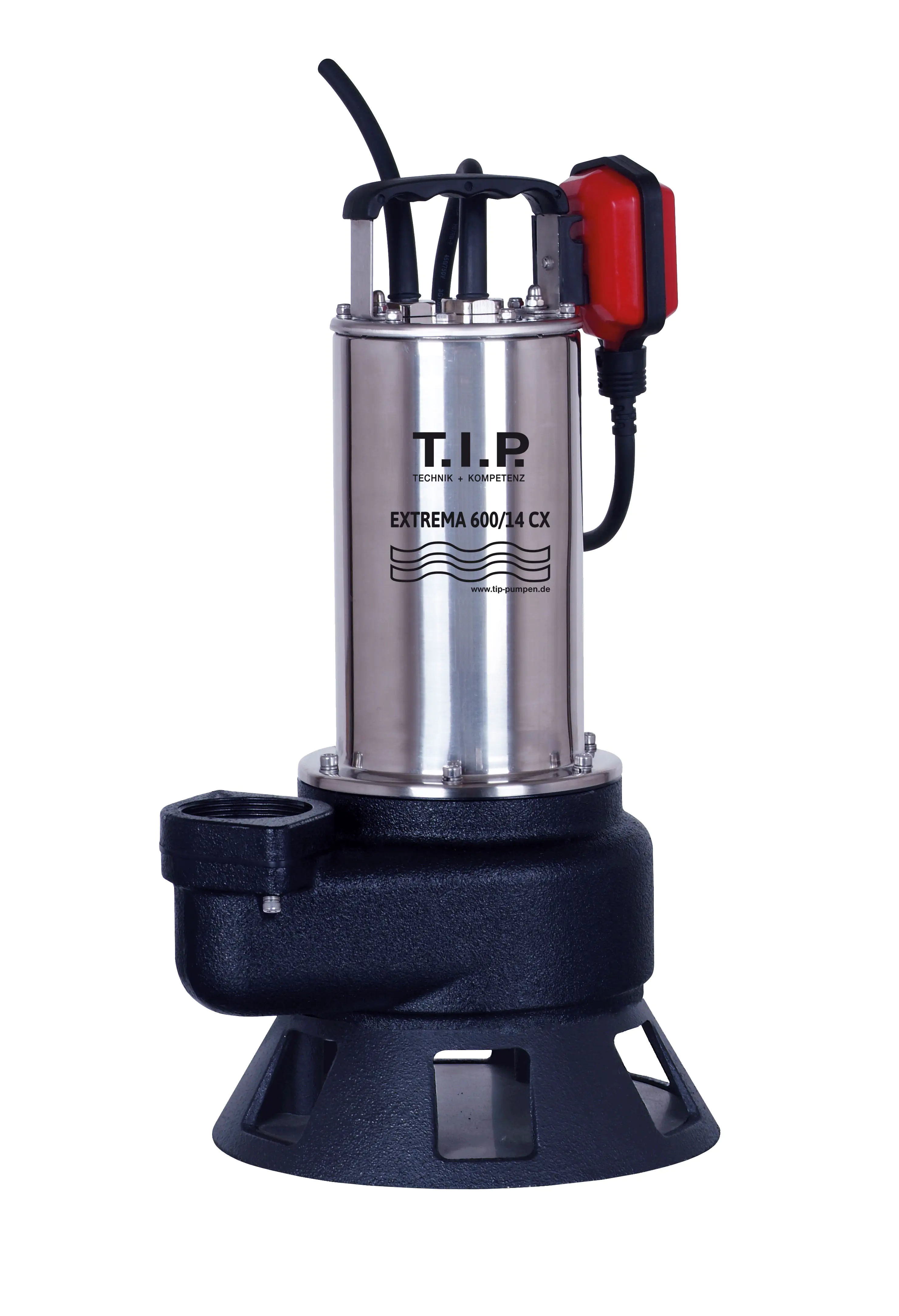 T.I.P. Schmutzwasser Tauchpumpe Extrema 36.000 l/h 14 m 2200 Watt