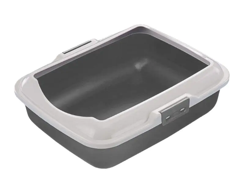 Nobby Katzen Toilettenschale grau, 50 x 40 x 16 cm