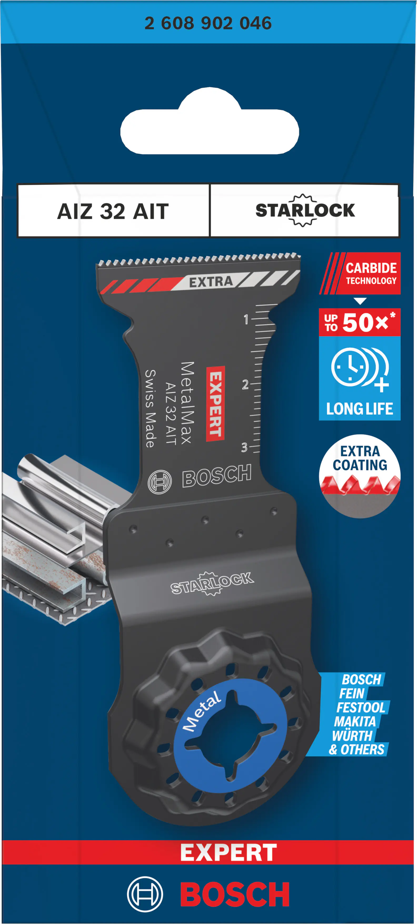Bosch Expert Tauchsägeblatt AIZ MetalMax Starlock 32 × 40 mm