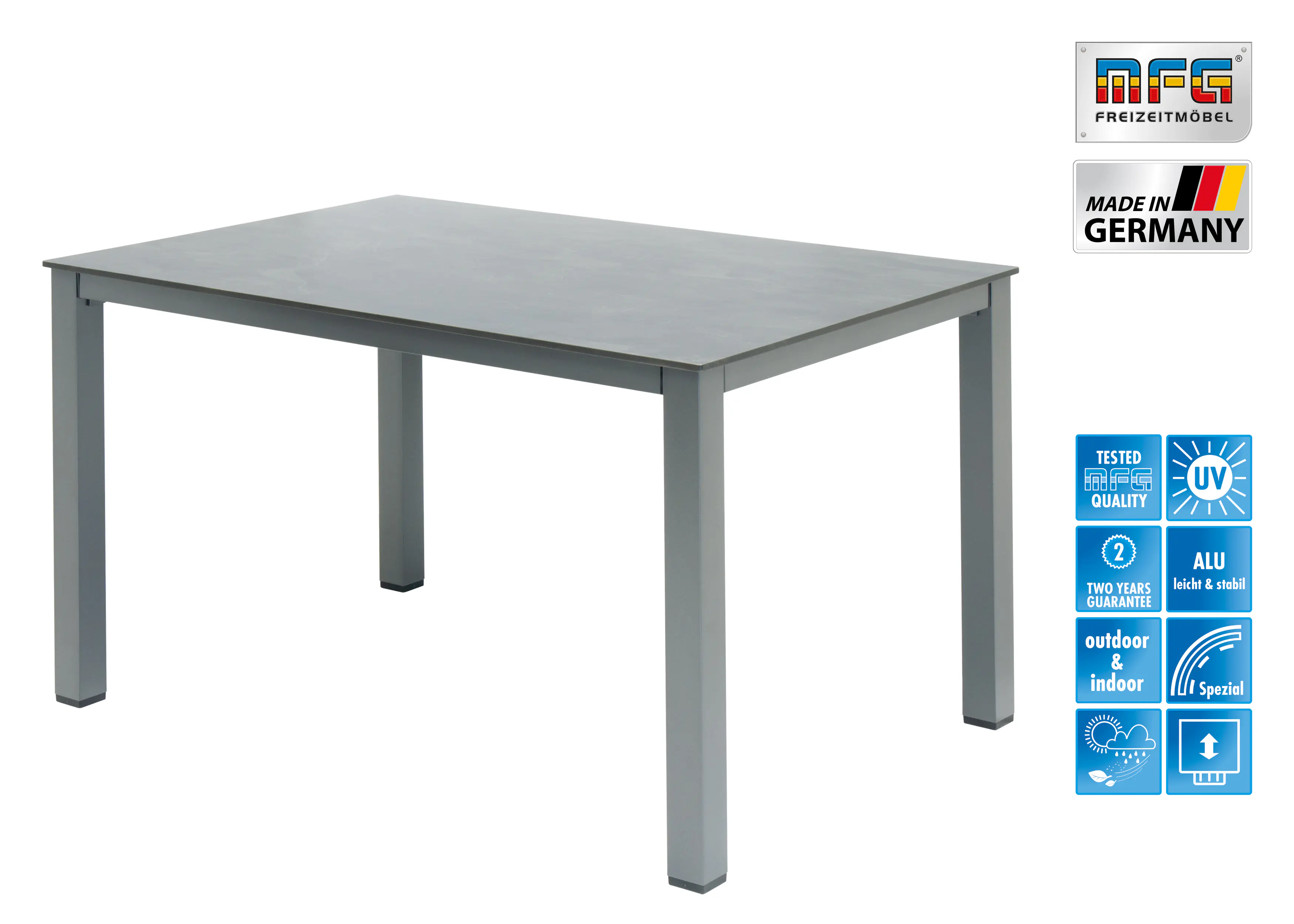 MFG Dining Lounge Möbelset inkl. All-Wetter Kissen wetterfest