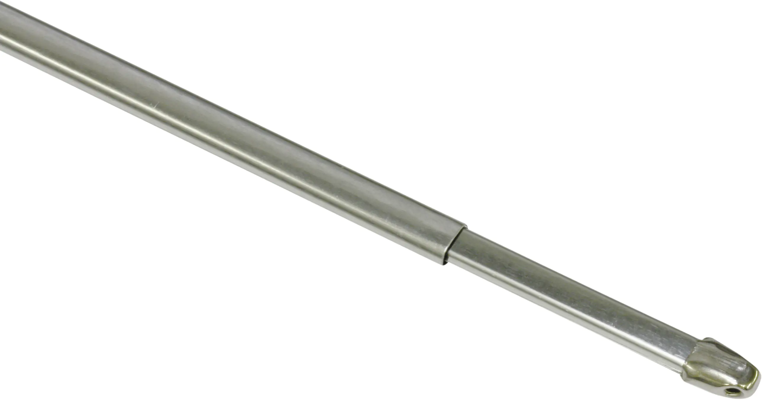 Gardinia Vitragestange flach chrom, Ø 11 mm, ausziehbar 40 - 65 cm