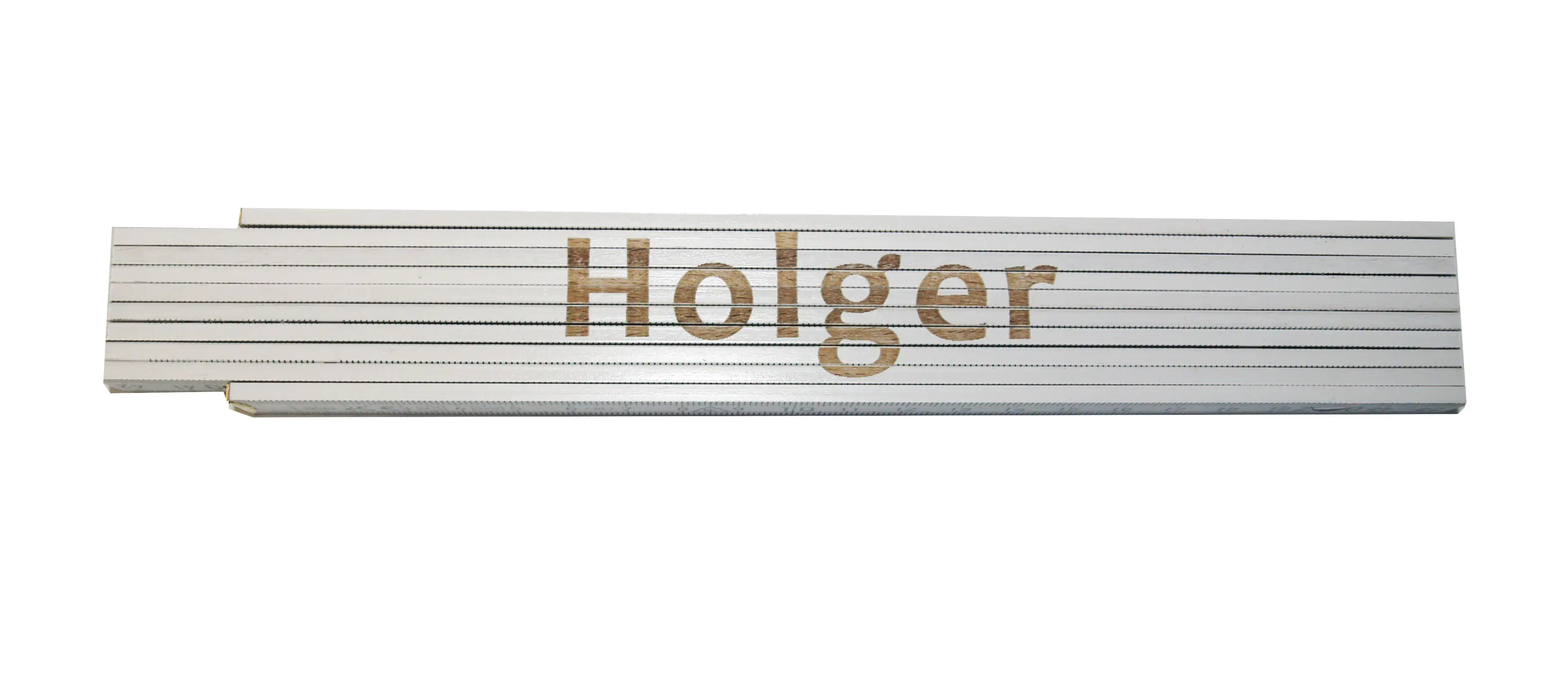 Zollstock Holger 2 m weiß