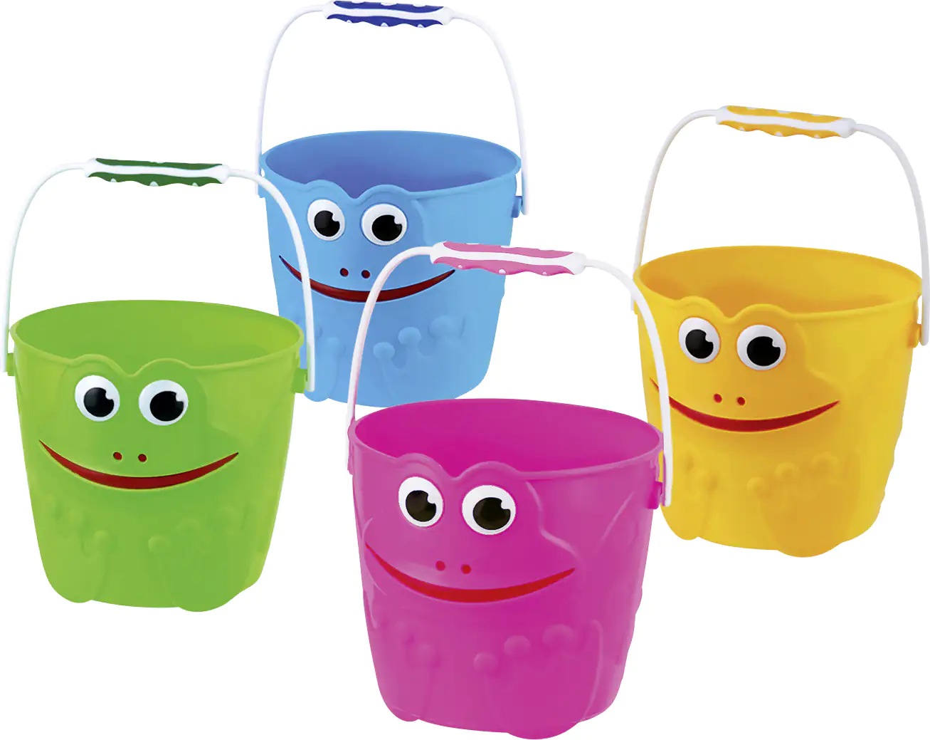 Happy People Sandeimer mit lustigem Gesicht  Happy People Sandeimer mit lustigem Gesicht