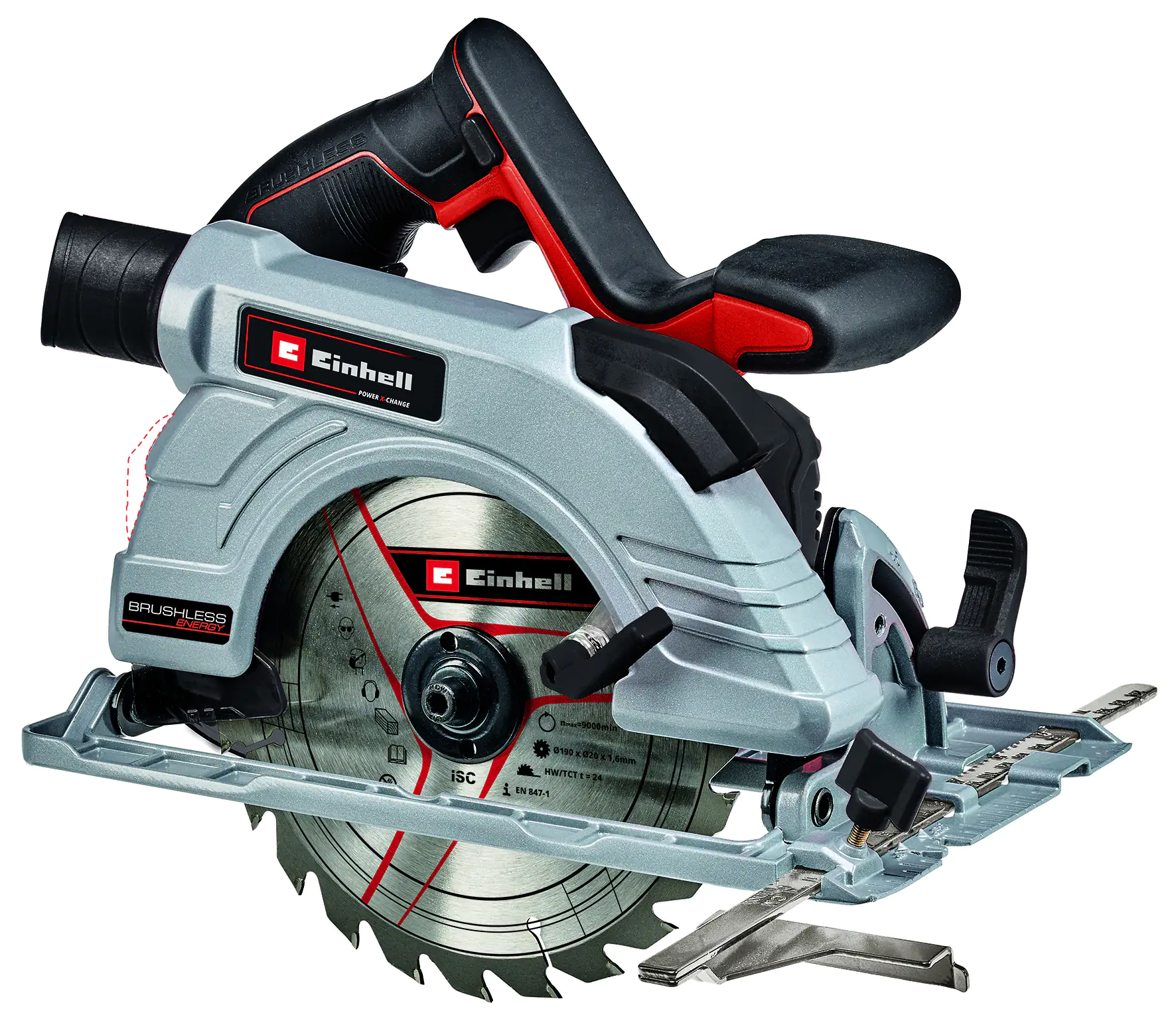 Einhell Akku-Handkreissäge TP-CS 18/190 Li BL Solo 18 V Einhell Akku-Handkreissäge TP-CS 18/190 Li BL Solo 18 V