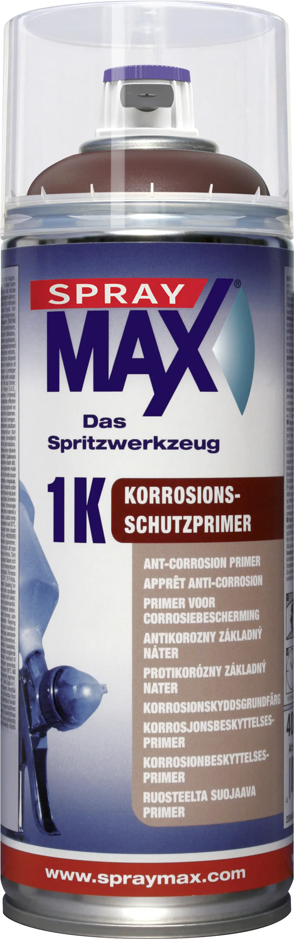 SprayMAX 1K Korrosionsschutzprimer rotbraun 400ml