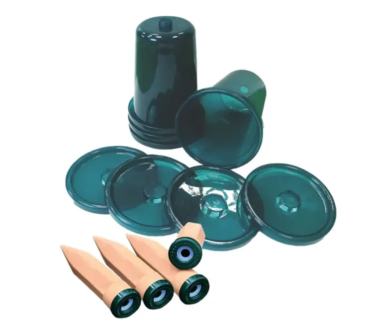 Biogreen Bewässerungssystem-Set Hochbeet Hydro Cup inkl. Tonkegel & Becheraufsätzen