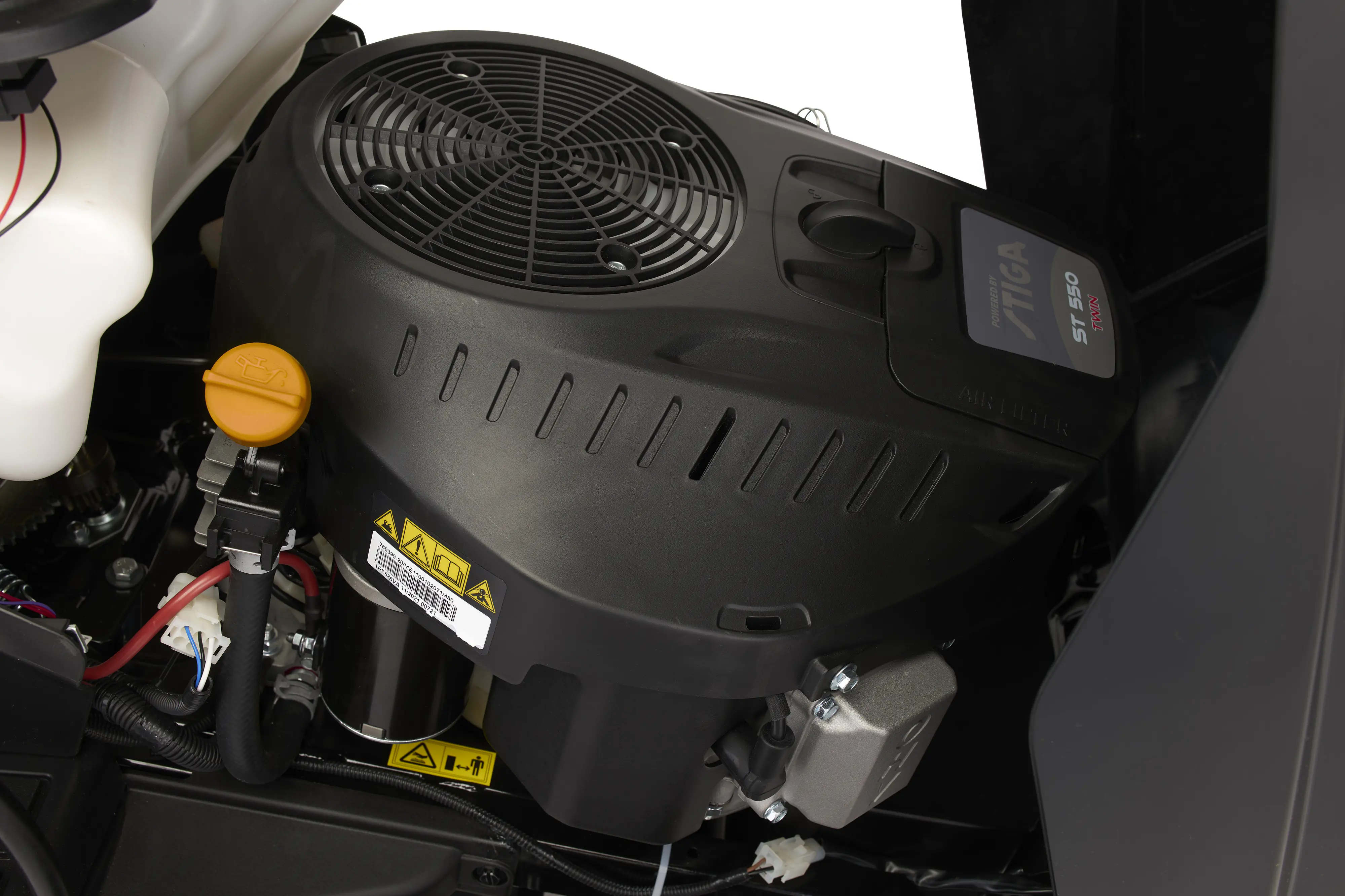 Alpina Rasentraktor AT4 98 HWA 98 cm Schnittbreite Zweizylinder Motor, inkl. Mulchkit